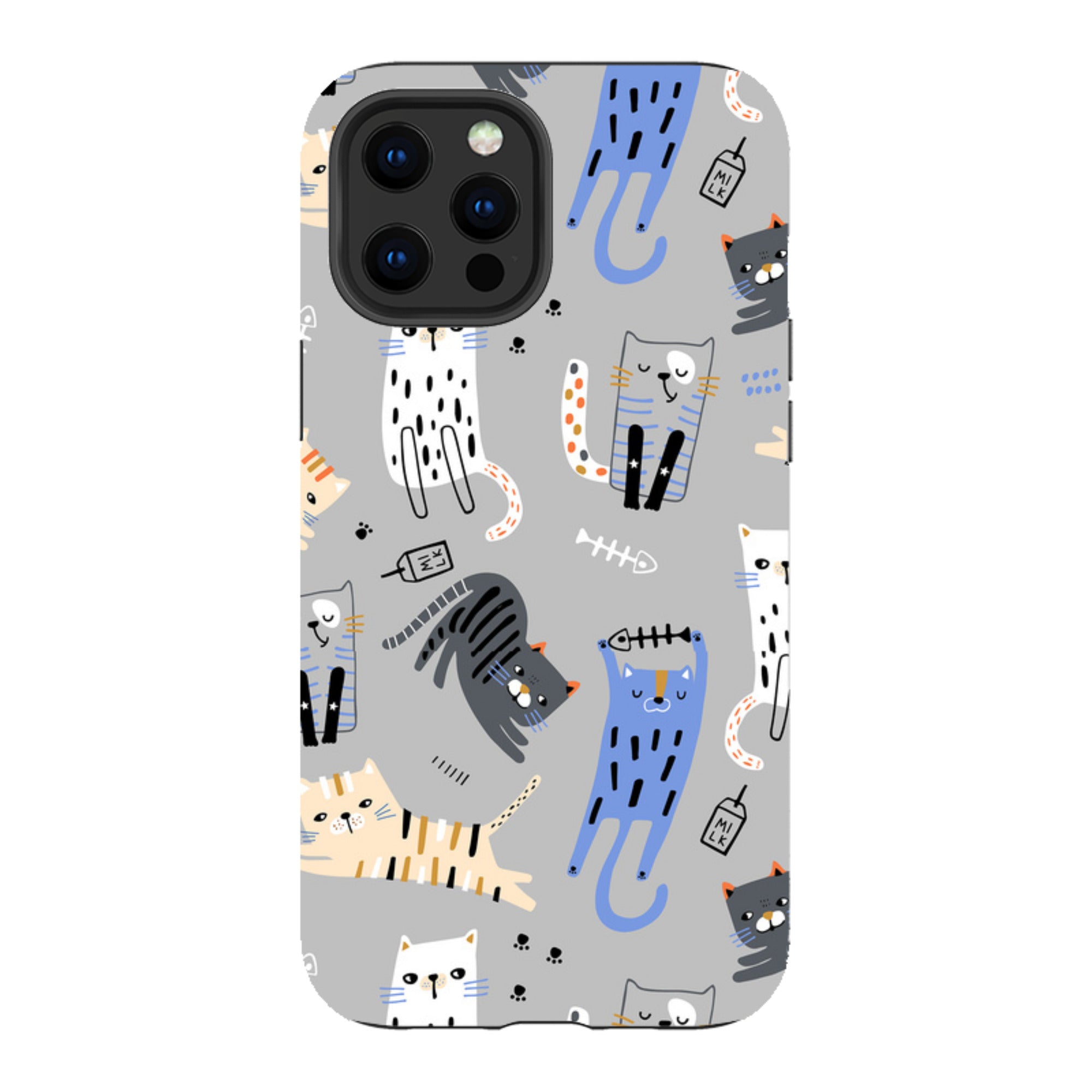 iPhone Tough Case - Cat And Bone