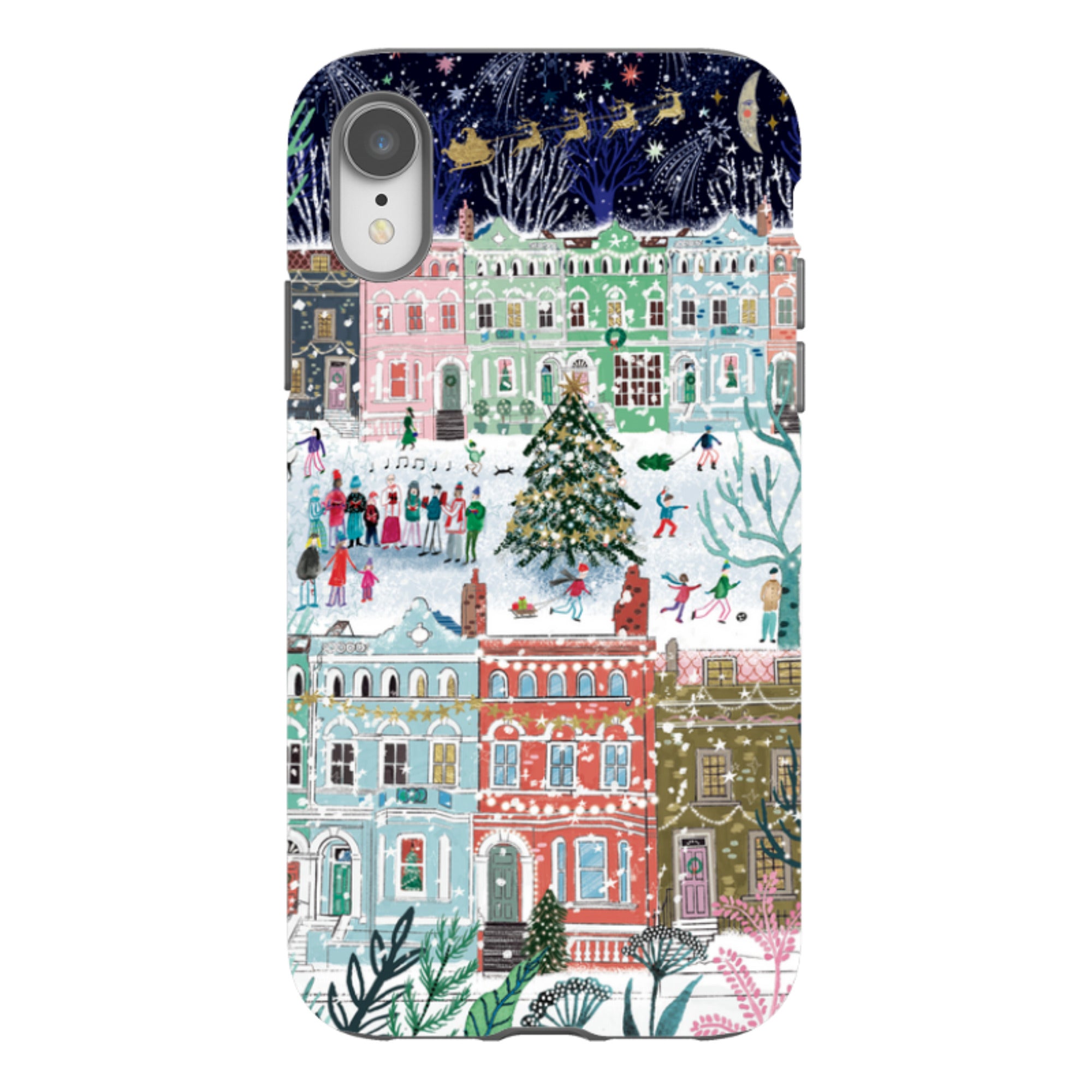 iPhone Tough Case - Winter In Notting Hill By Emma Frances Grant