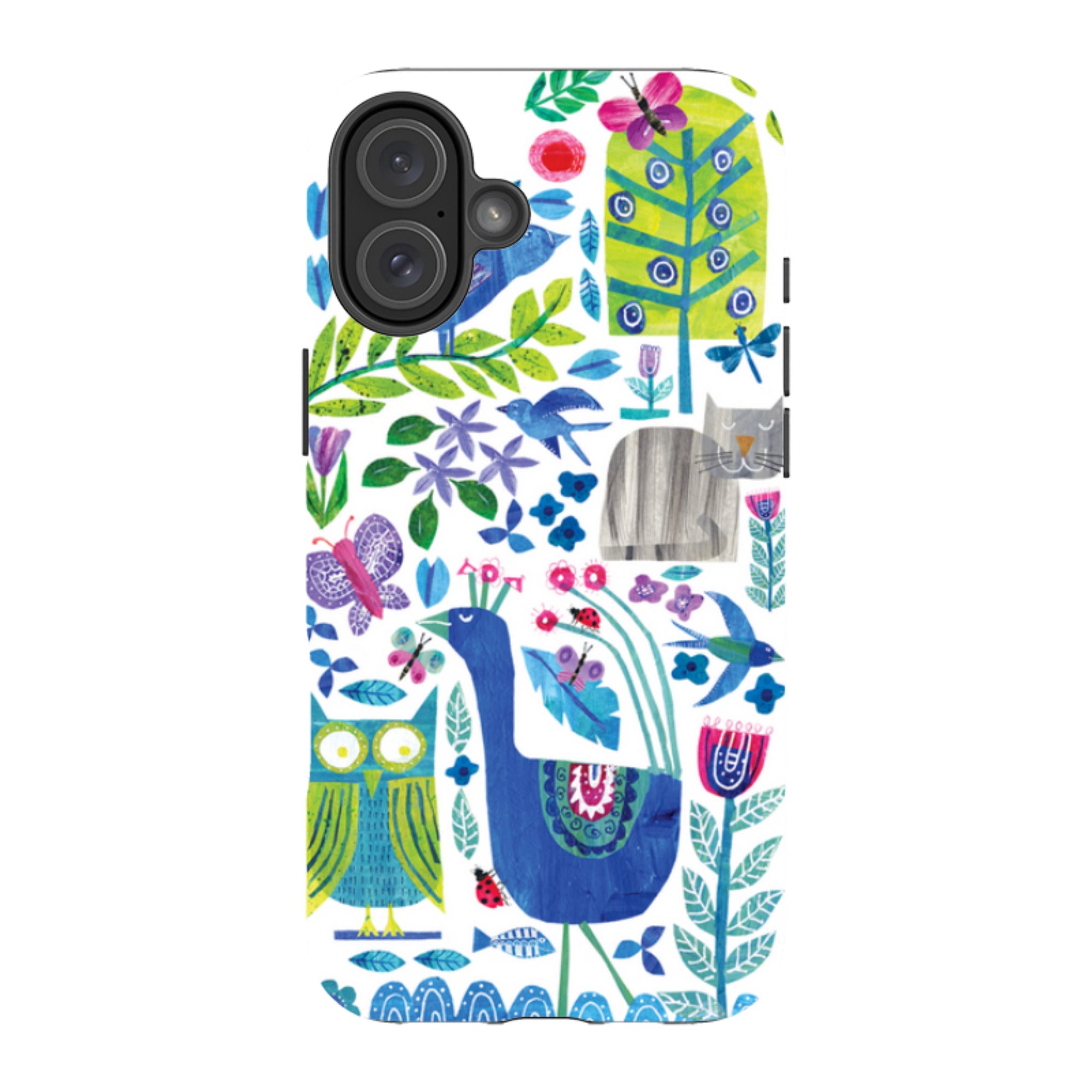 iPhone Tough Case - Back Garden By Tracey English
