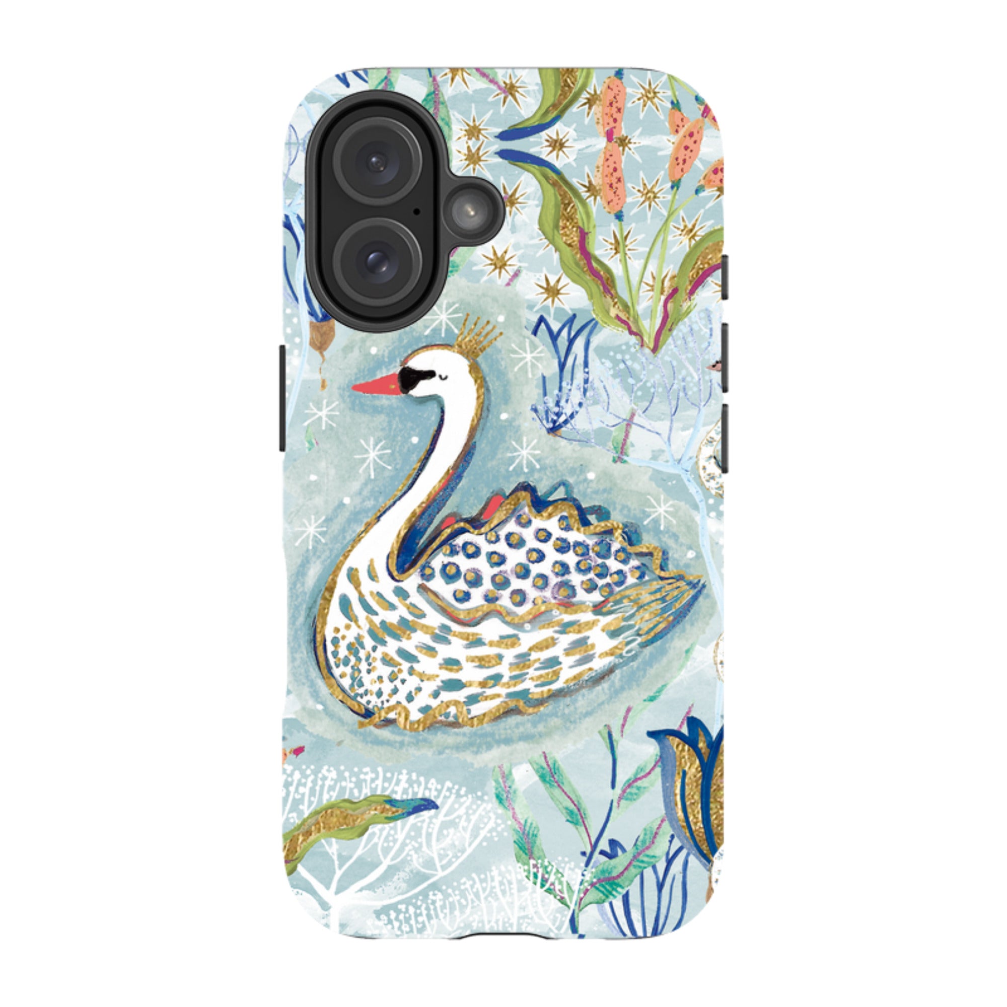 iPhone Tough Case - Seven Swans I By Emma Frances Grant