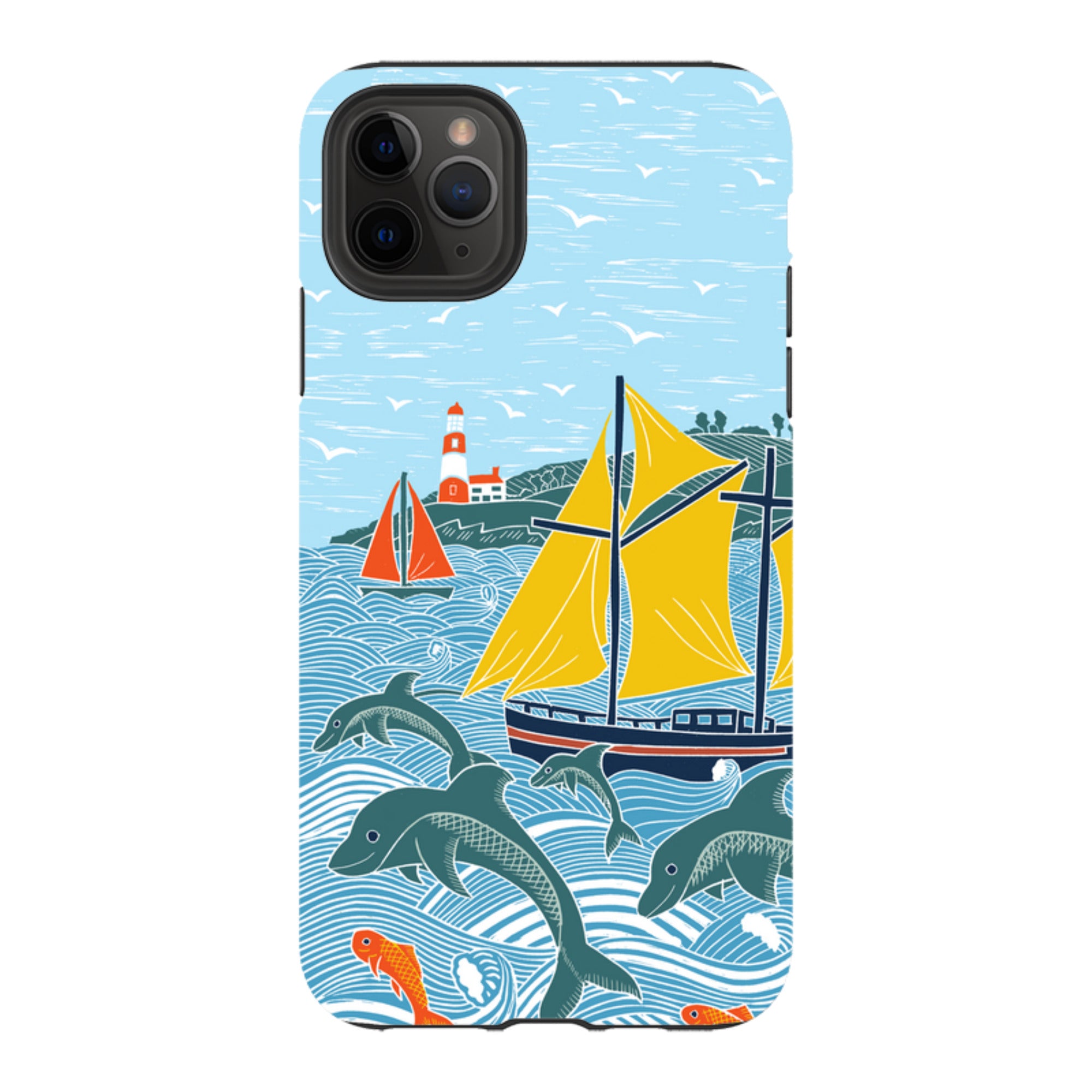 iPhone Case - Dolphins By Kate Heiss
