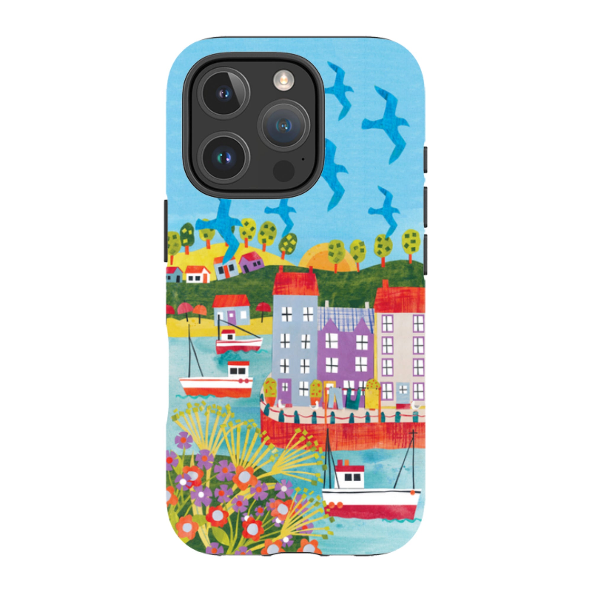 iPhone MagSafe Tough Case - Harbour Side By Tracey English