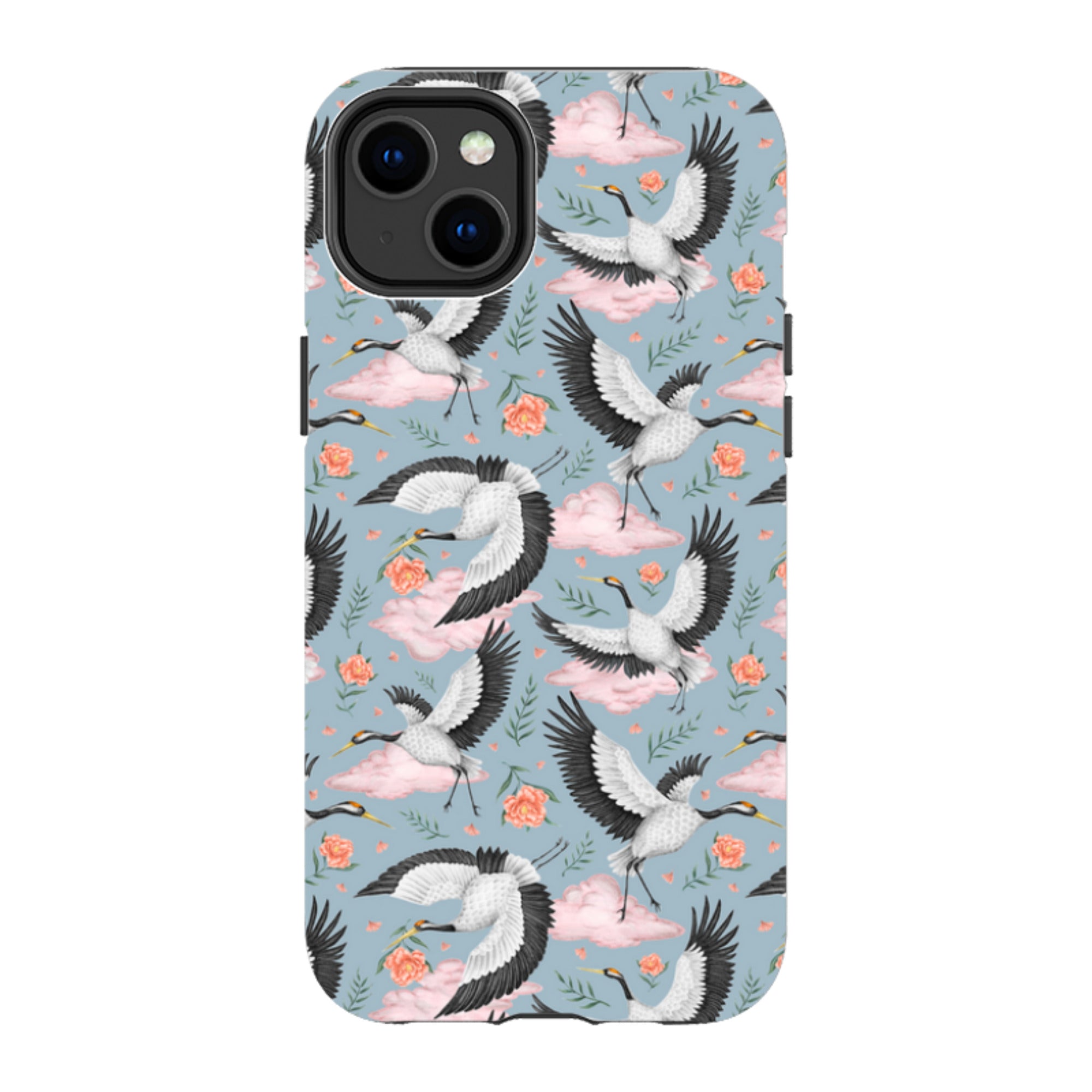 iPhone Tough Case - Flight Of The Cranes By Catherine Rowe