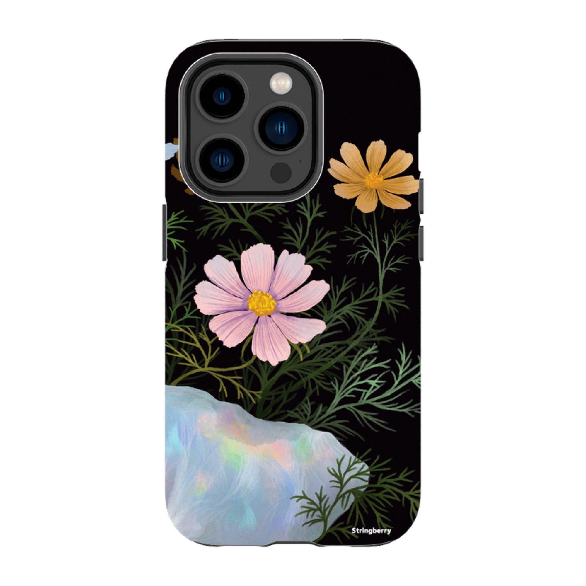 iPhone MagSafe Tough Case - Opal and Cosmos By Anna Stead