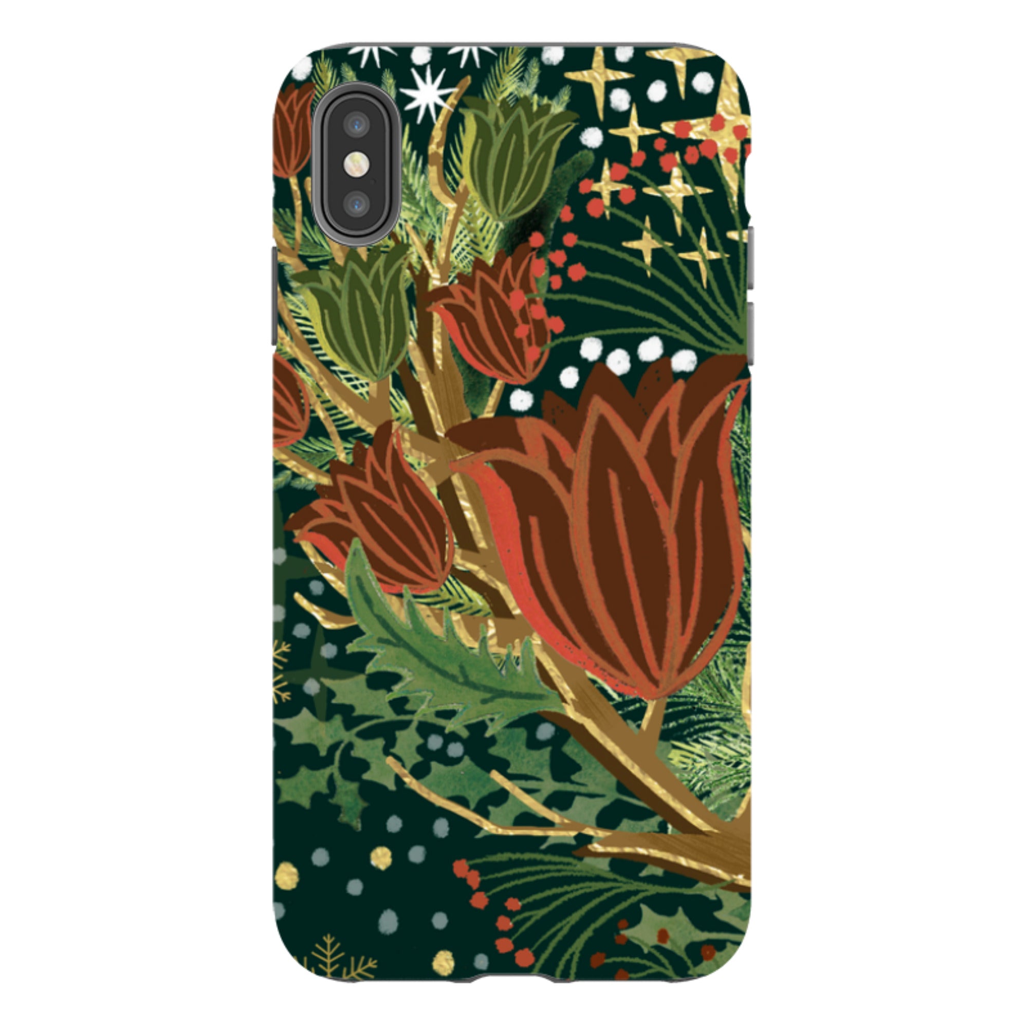 iPhone Tough Case - Winter Deer II By Emma Frances Grant