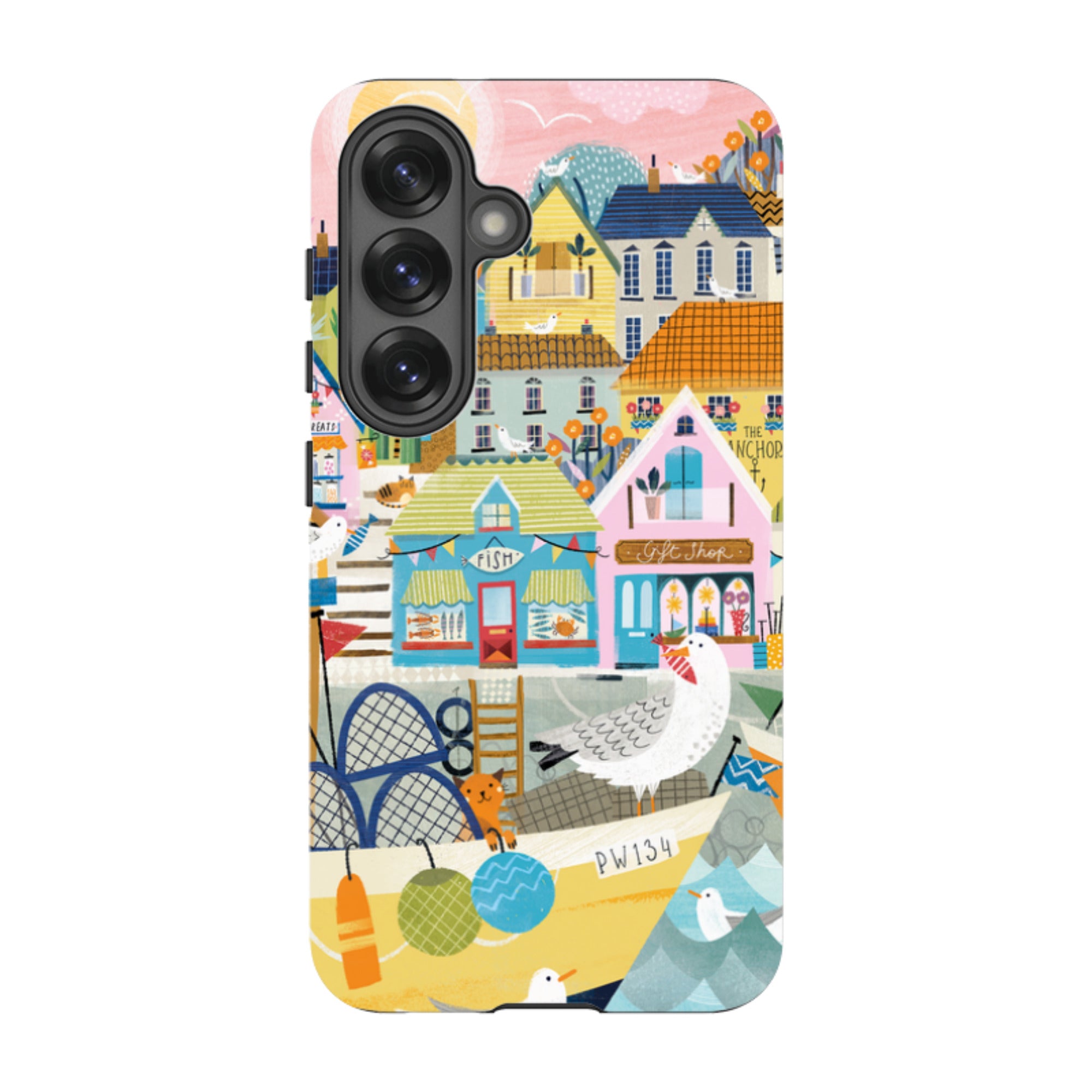 Samsung Tough  Case - Harbour 2 By Ali Brookes