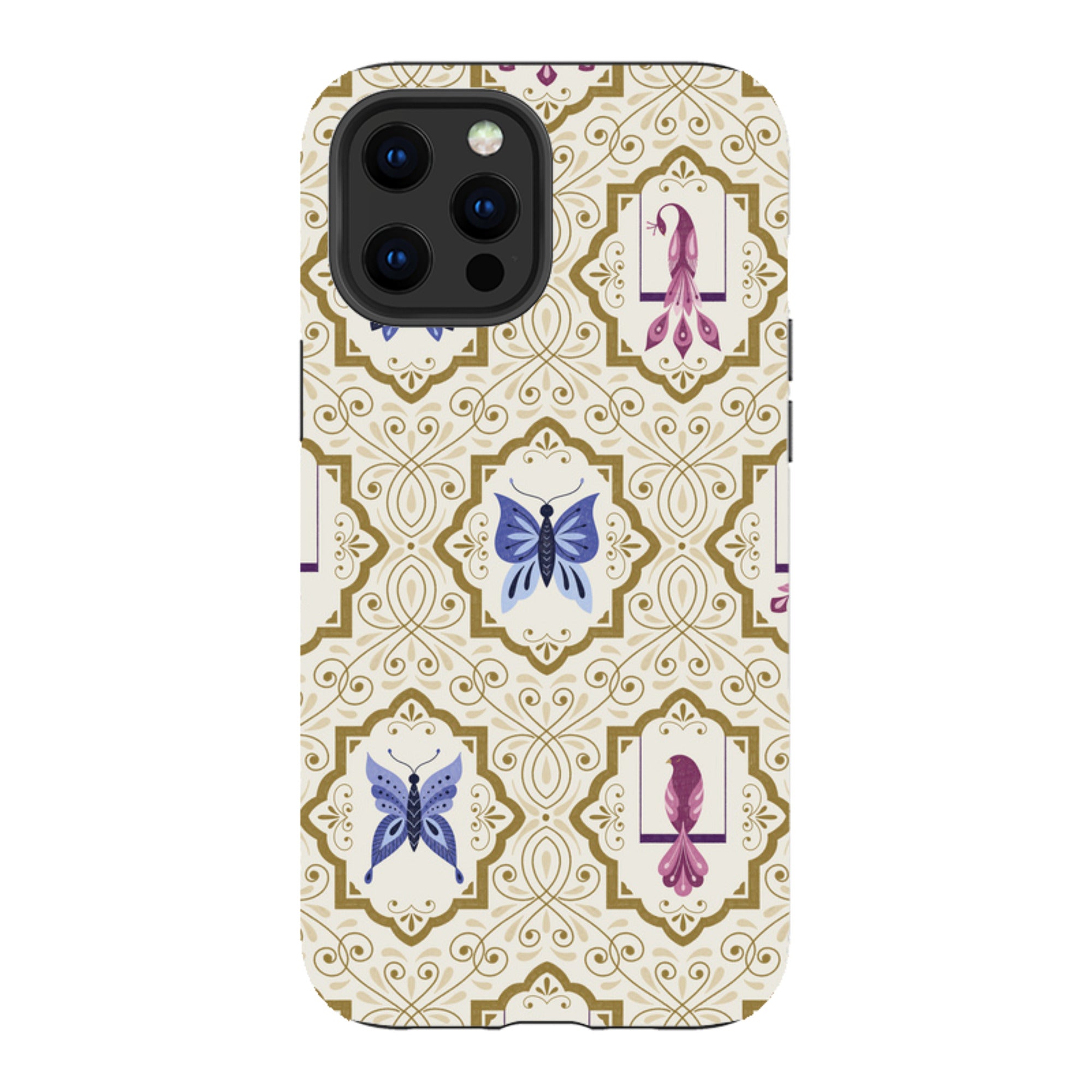 iPhone Tough Case - Wingframes Ivory By Jenny Zemanek