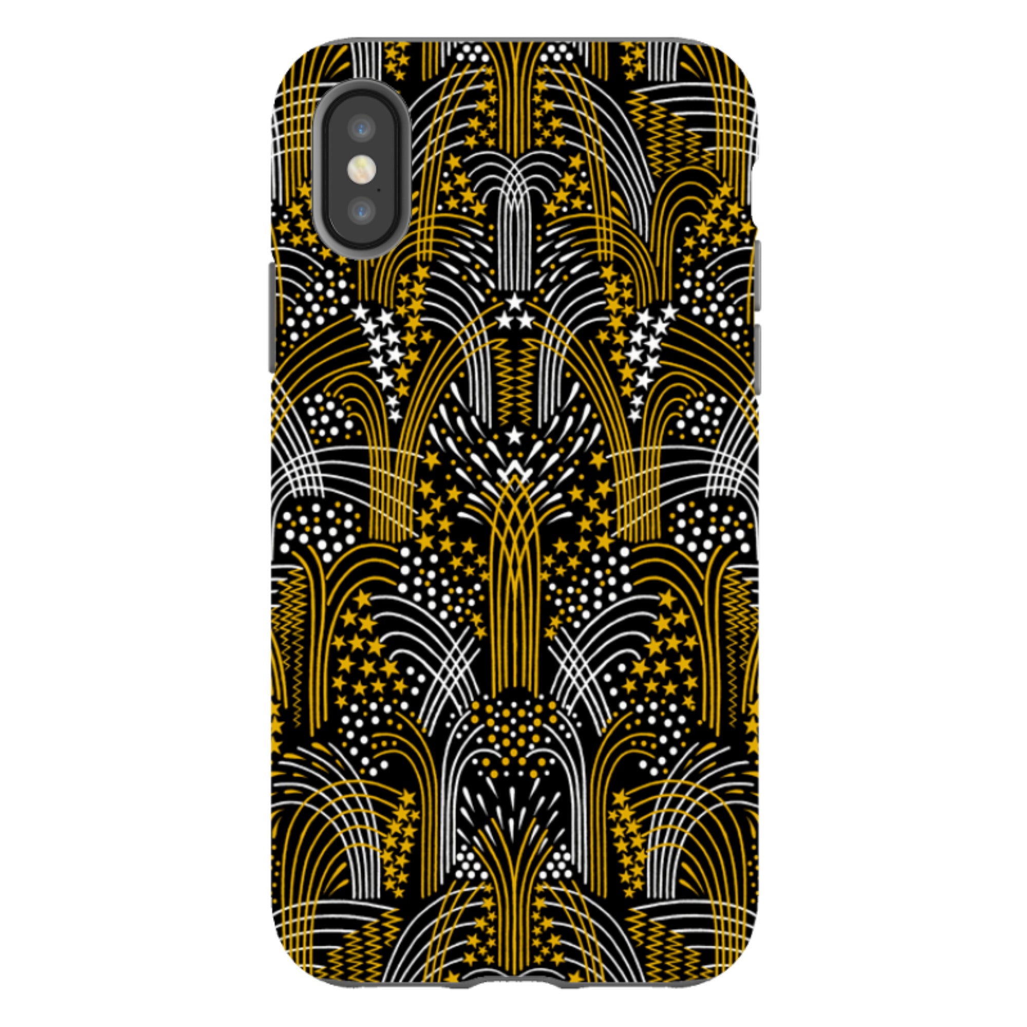 iPhone Tough Case - Fireworks By Cressida Bell