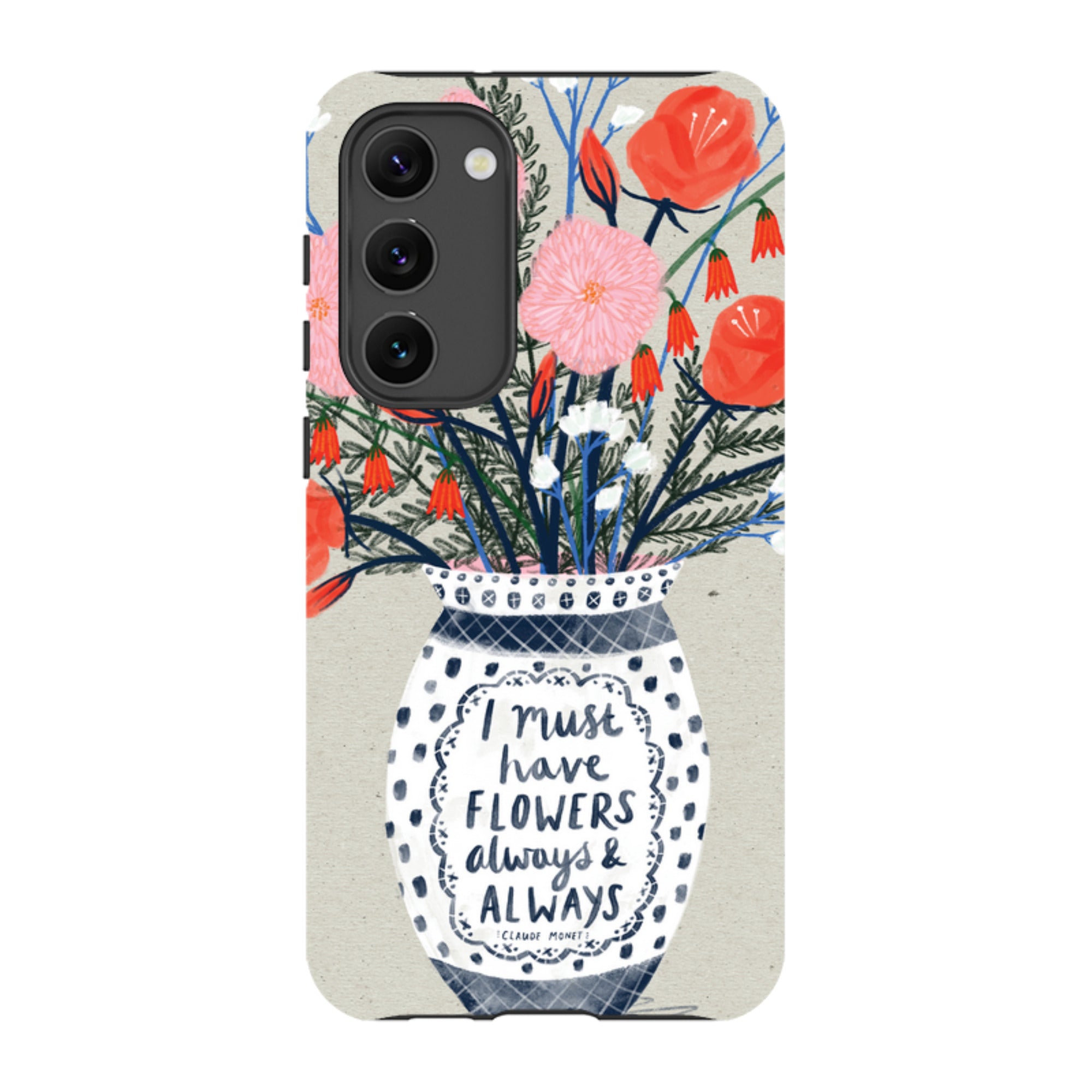 Samsung Tough Case - Flowers Always By Lee Foster Wilson