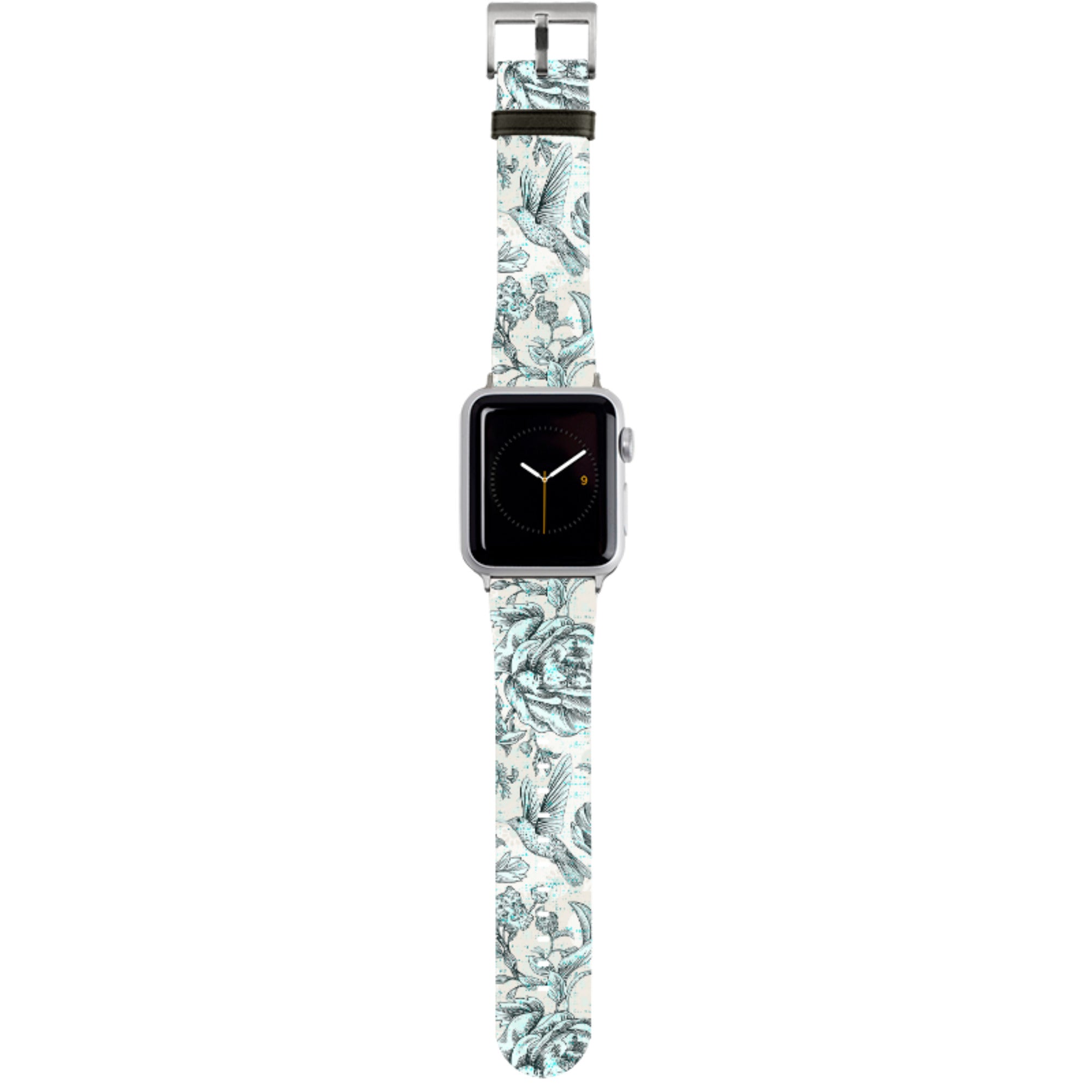Blue peonies Apple Watch Strap