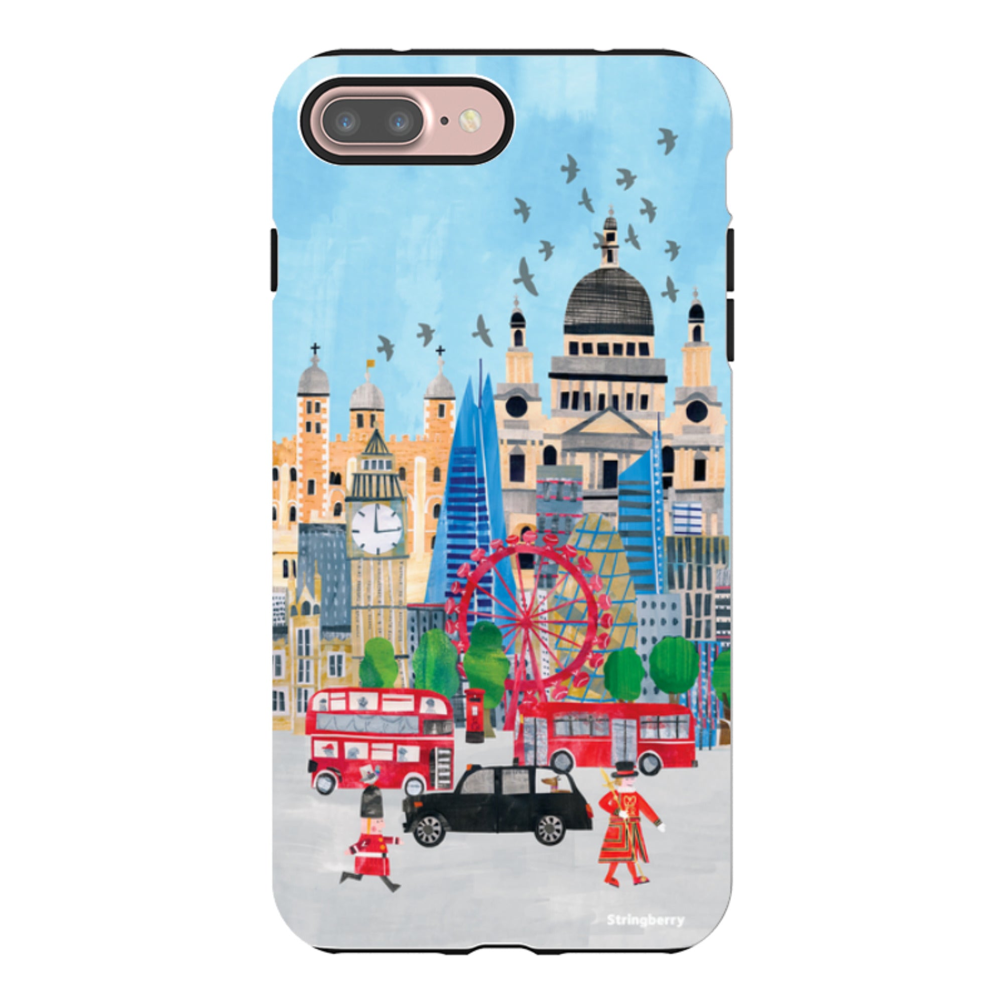iPhone Tough Case - Spring In London By Tracey English