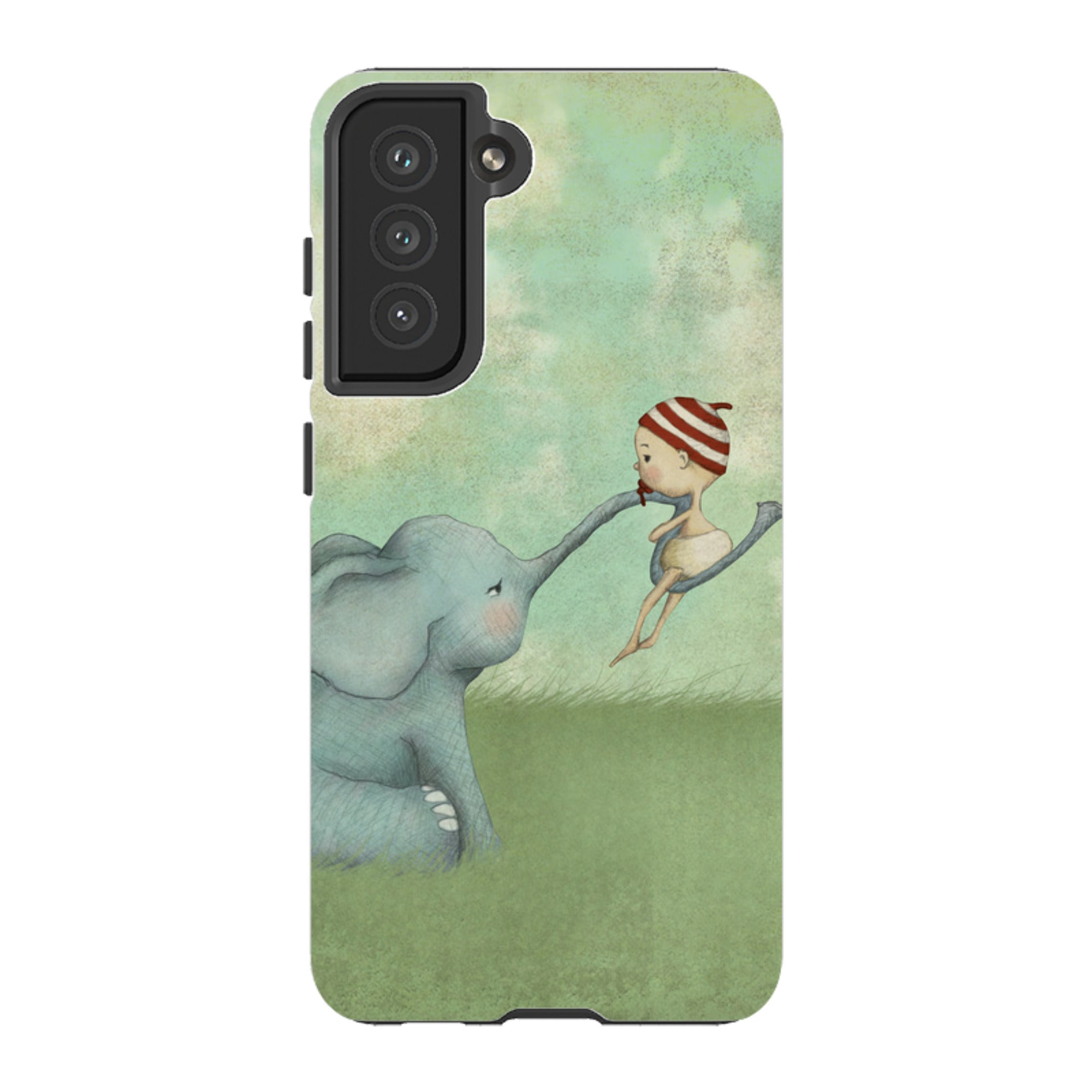 Samsung Tough Case - Elephant Baby By Maja Lindberg