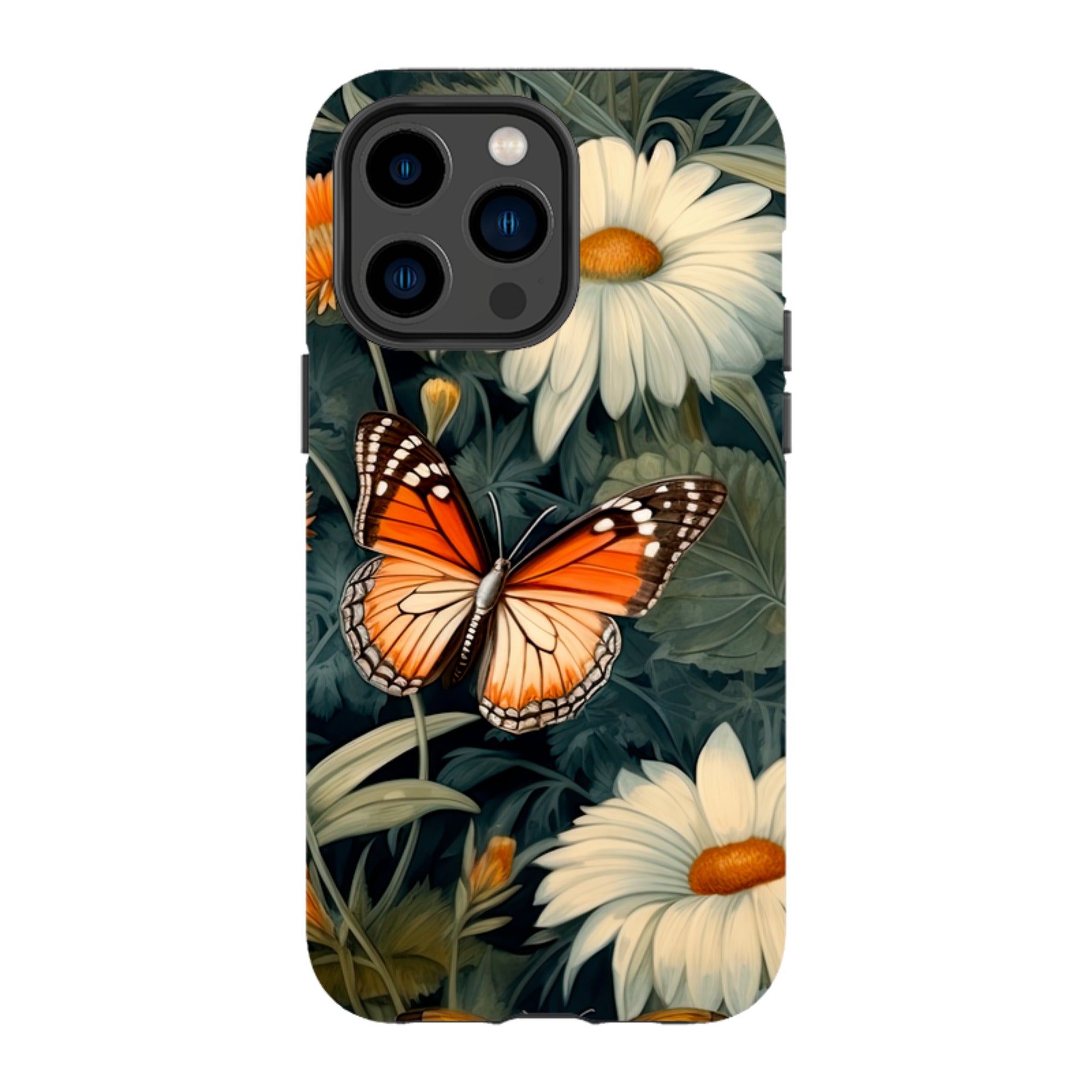 iPhone Case - Butterfly Daisies III