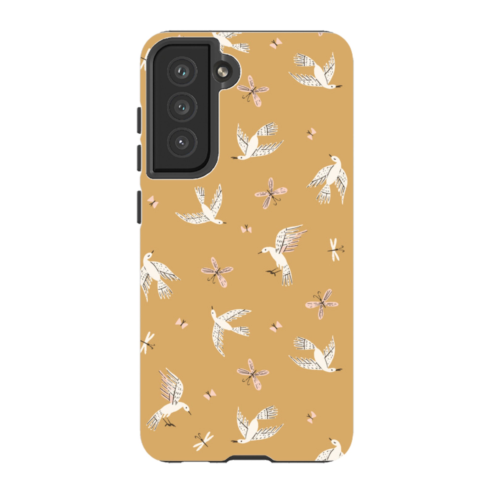 Samsung Tough Case - Birds And Butterflies By Meghann Rader