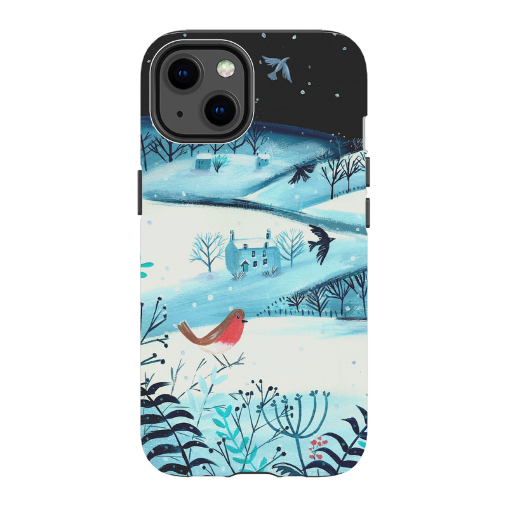 iPhone Tough Case - Winterscape-1 By Mary Stubberfield