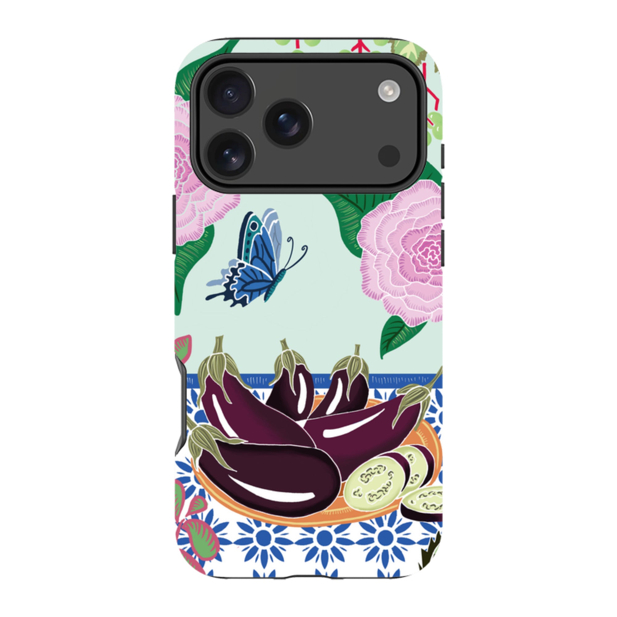 iPhone Tough Case - Aubergines By Kate Heiss