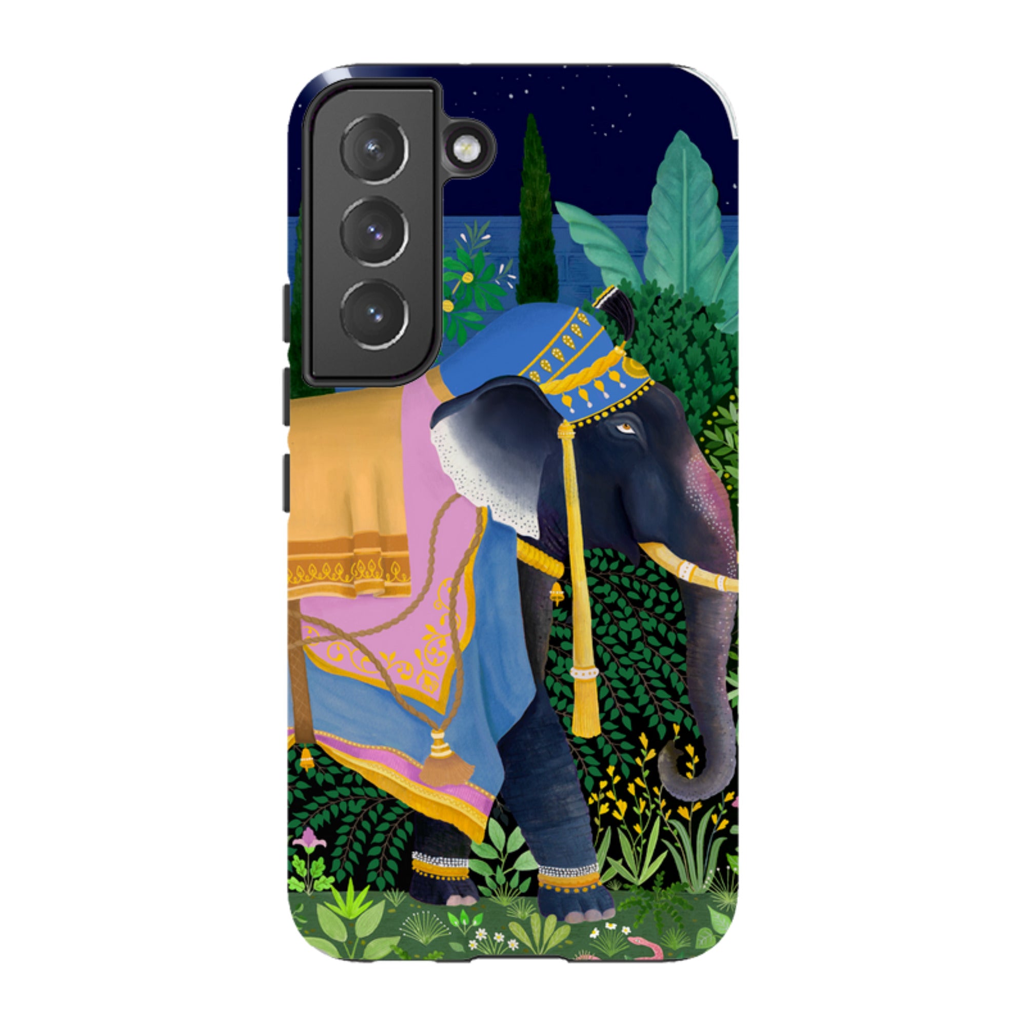 Samsung Tough Case - Indian Elephant By Bex Parkin
