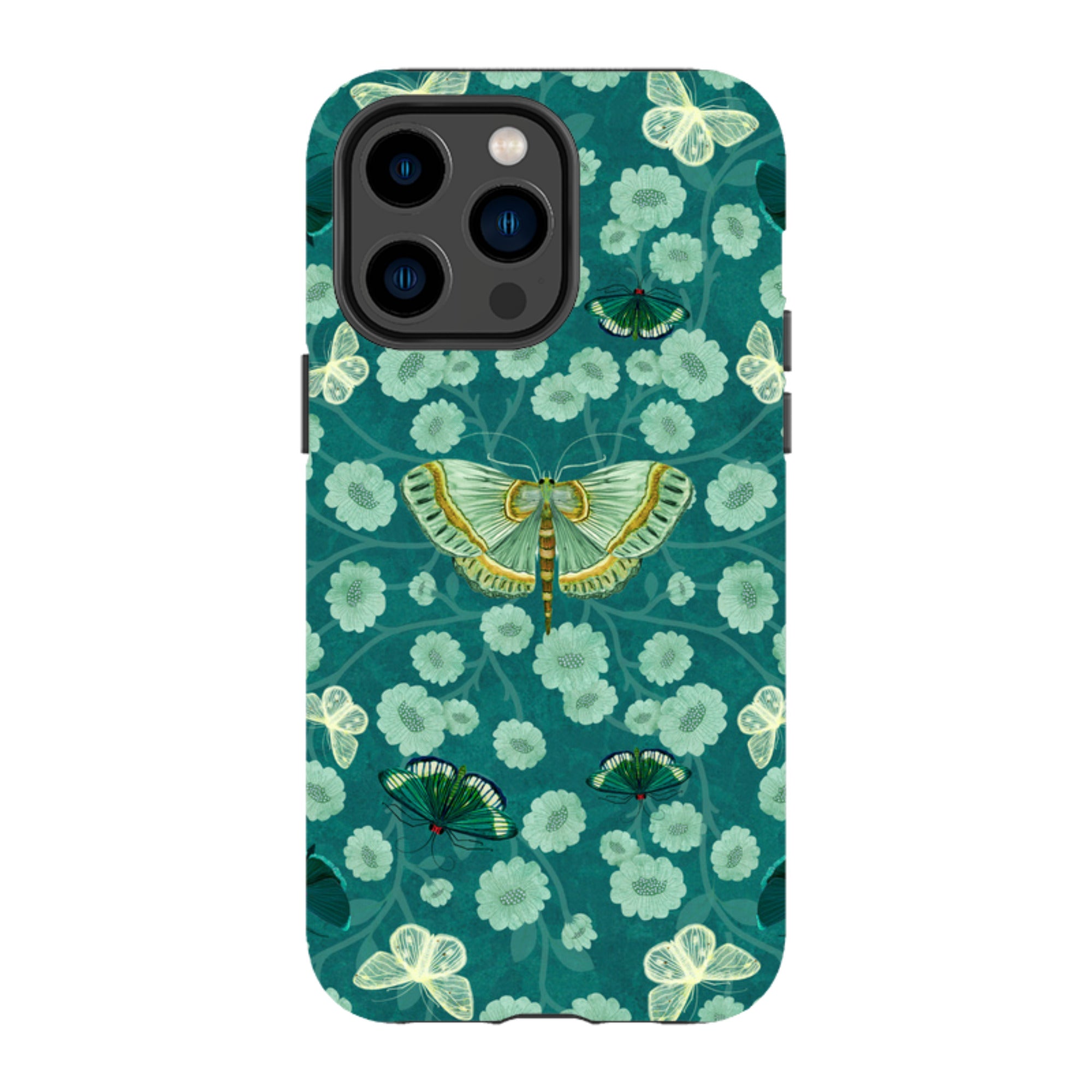 iPhone Tough Case - Medium Moth 2 By Katherine Quinn