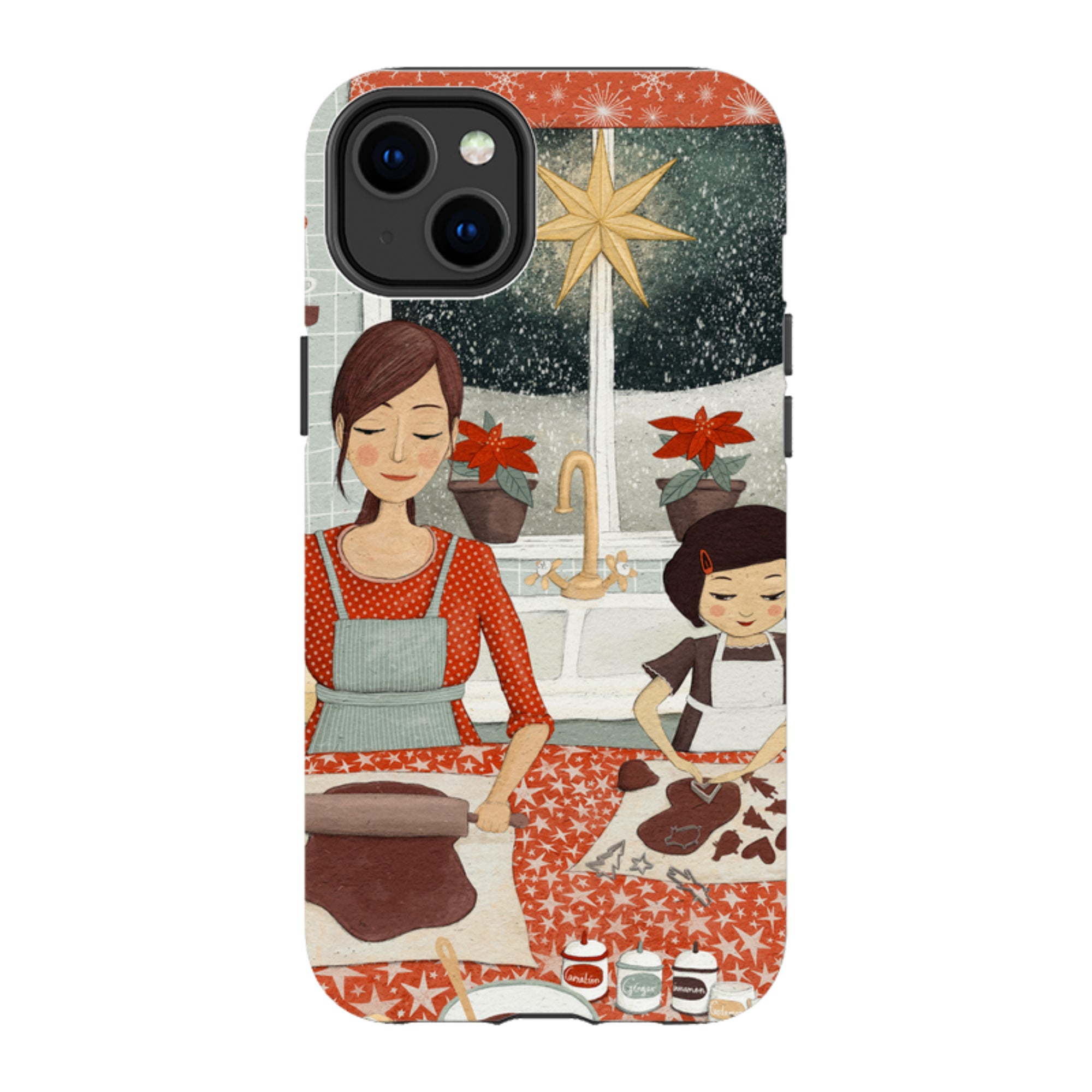 iPhone Tough Case - Sugar and Spice By Maja Lindberg