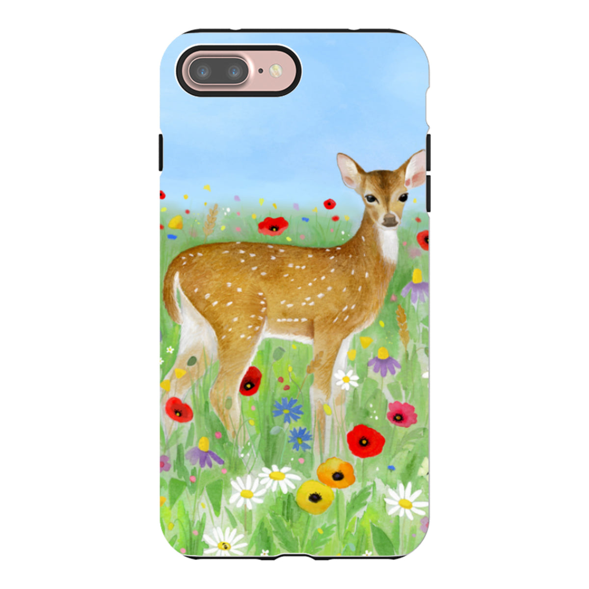 iPhone Tough Case - Fawn By Bex Parkin