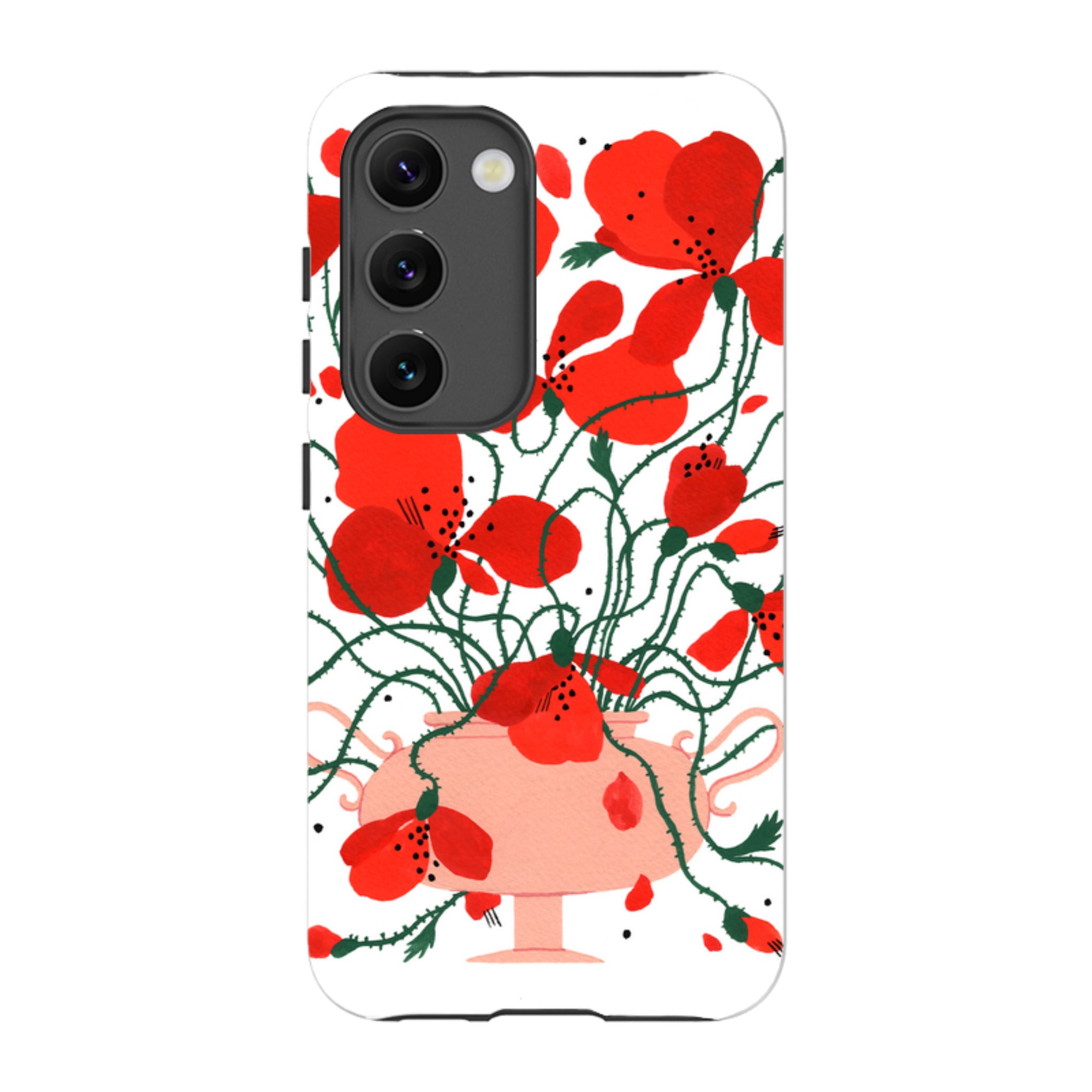 Samsung Tough Case - Poppies By Madalina Andronic
