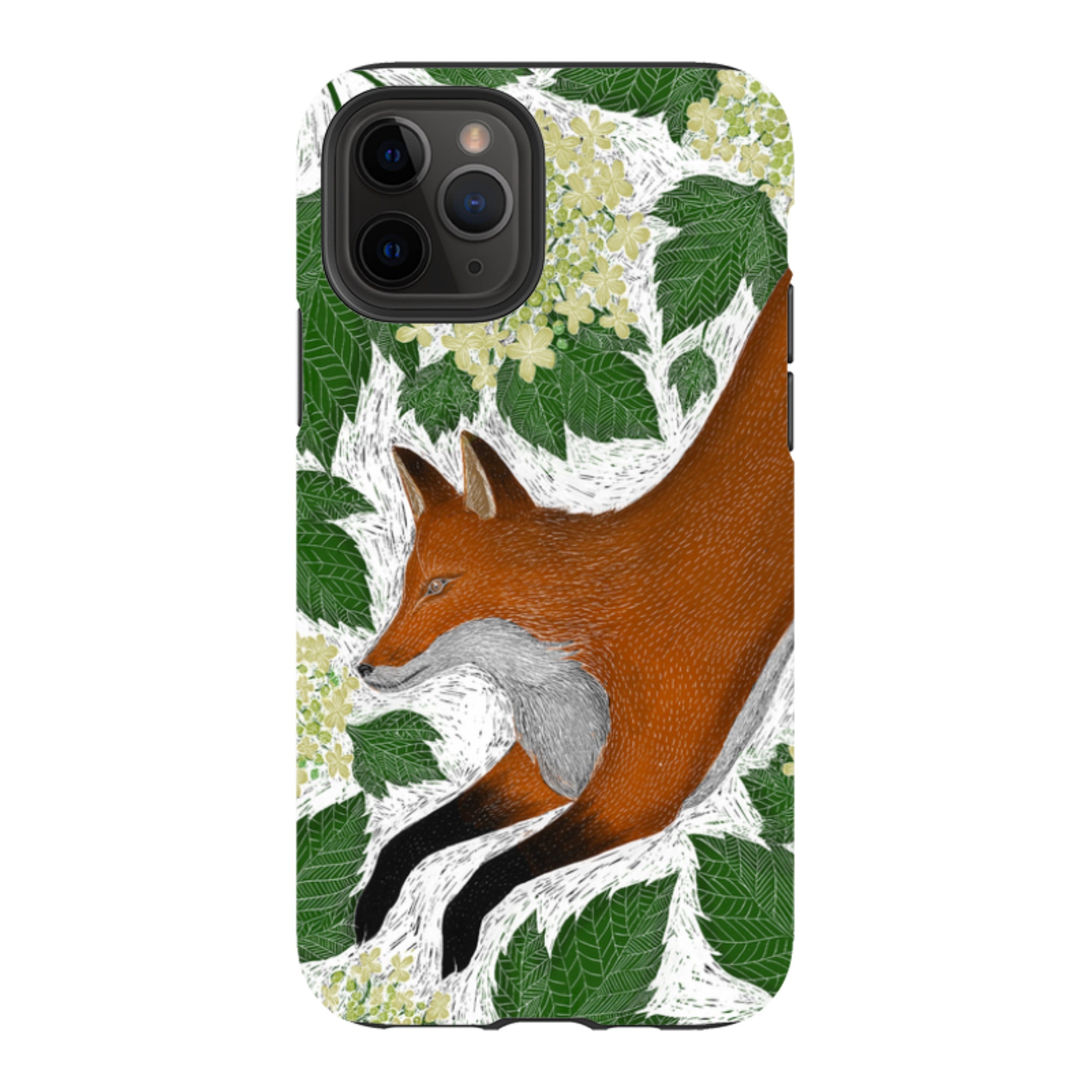 iPhone Tough Case - Fox By Catherine Rowe