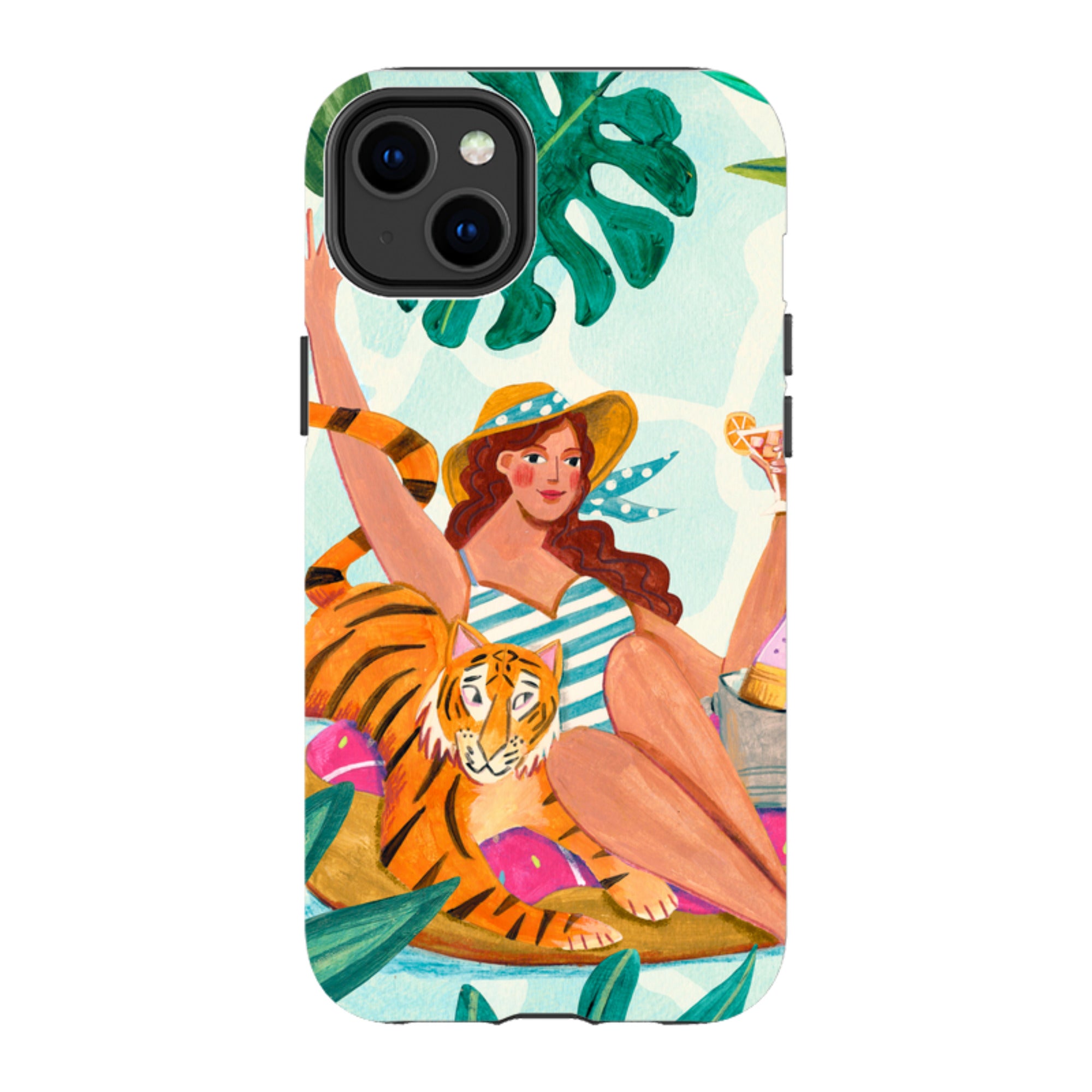 iPhone MagSafe Tough Case -  Pool By Caroline Bonne Muller