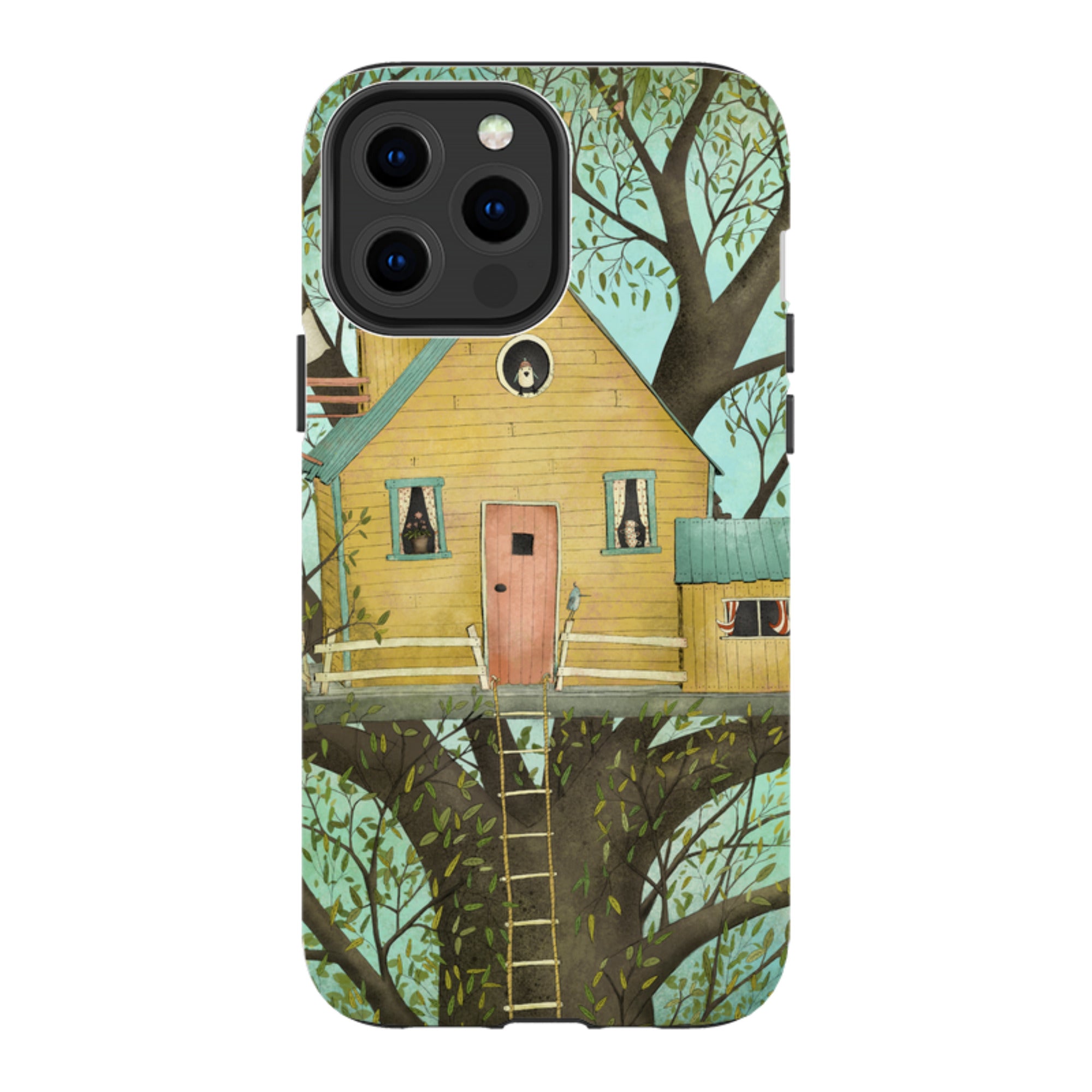 iPhone Tough Case - Tree House By Maja Lindberg