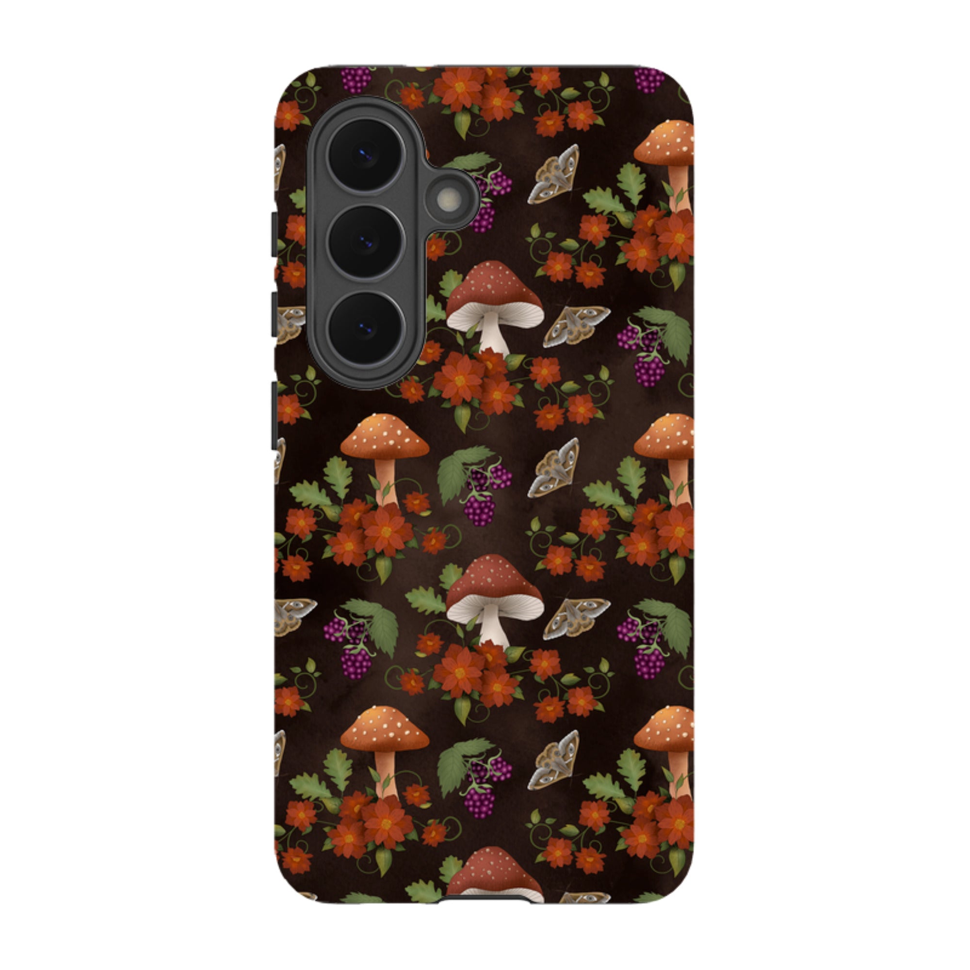 Samsung Tough Case -Mushroom Floral