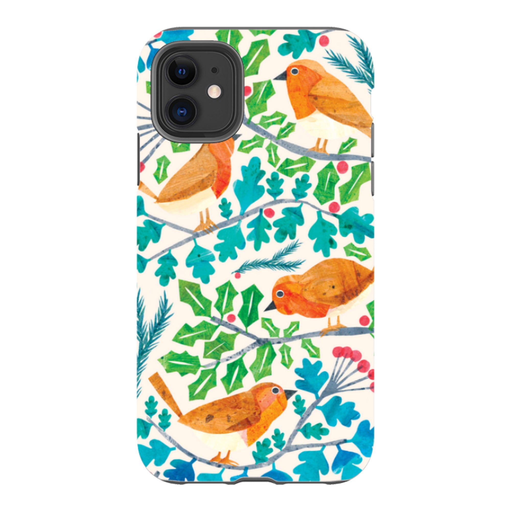 iPhone Tough Case - Robins By Tracey English