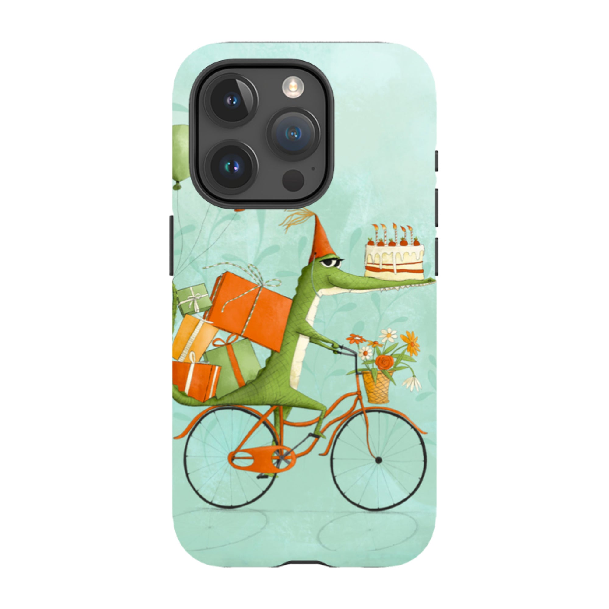 iPhone MagSafe Tough Case - Happy Croc By Maja Lindberg
