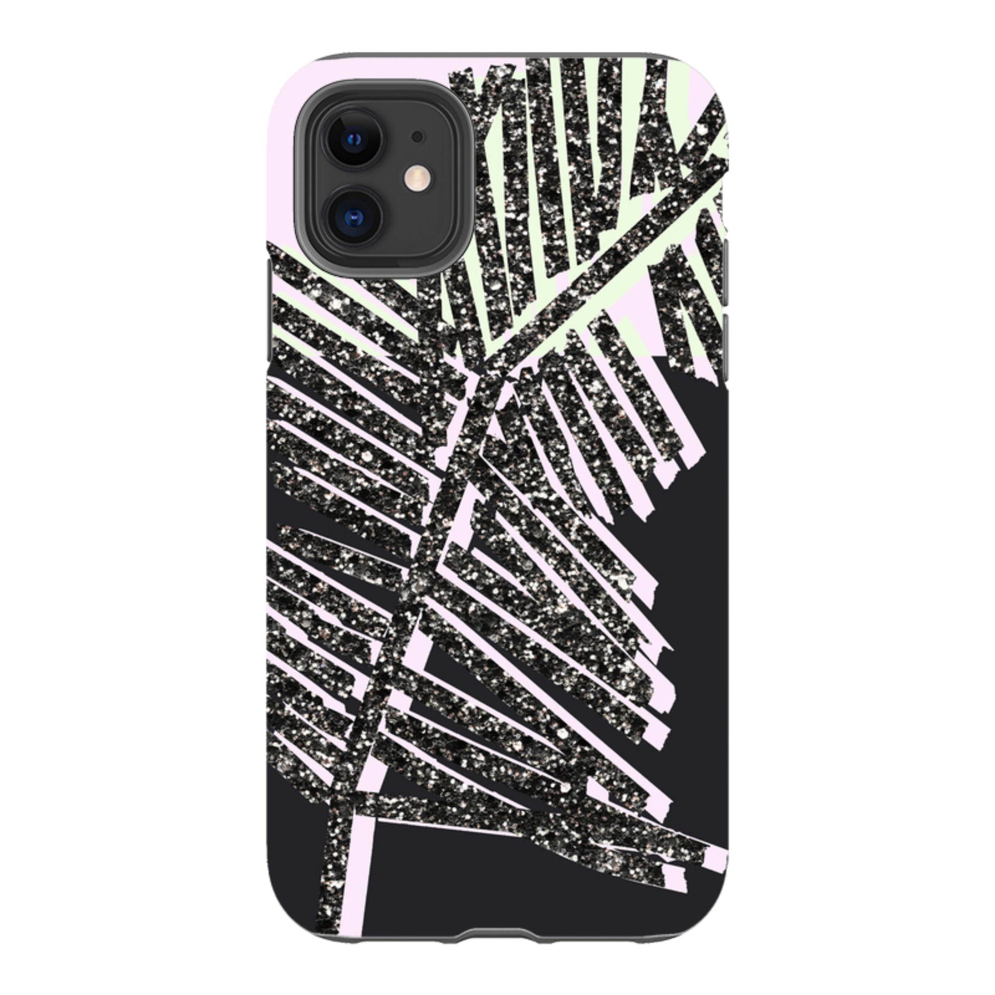 iPhone Tough Case - Glitter Palm By Kitty Joseph