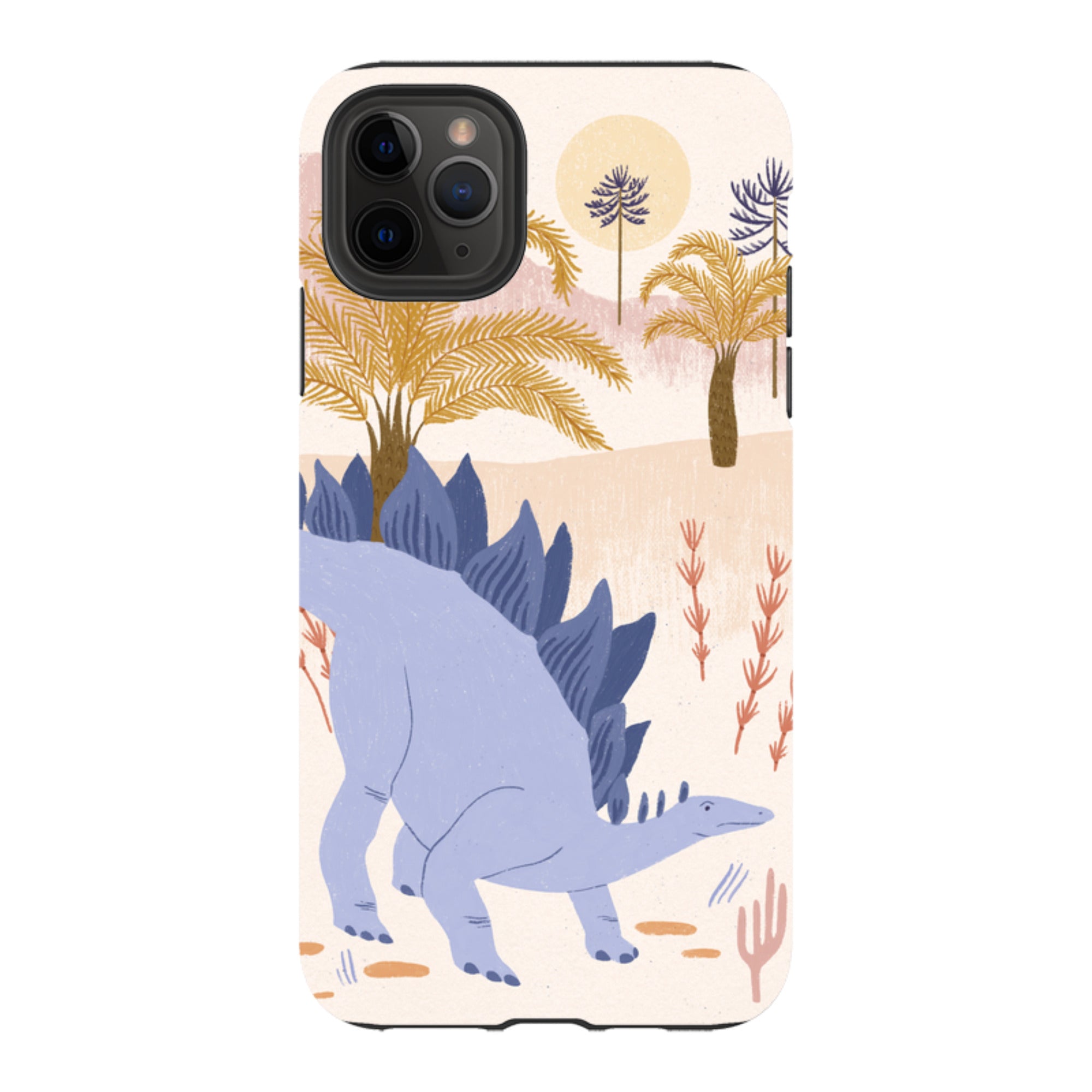 iPhone Tough Case - Stegosaurus By Meghann Rader