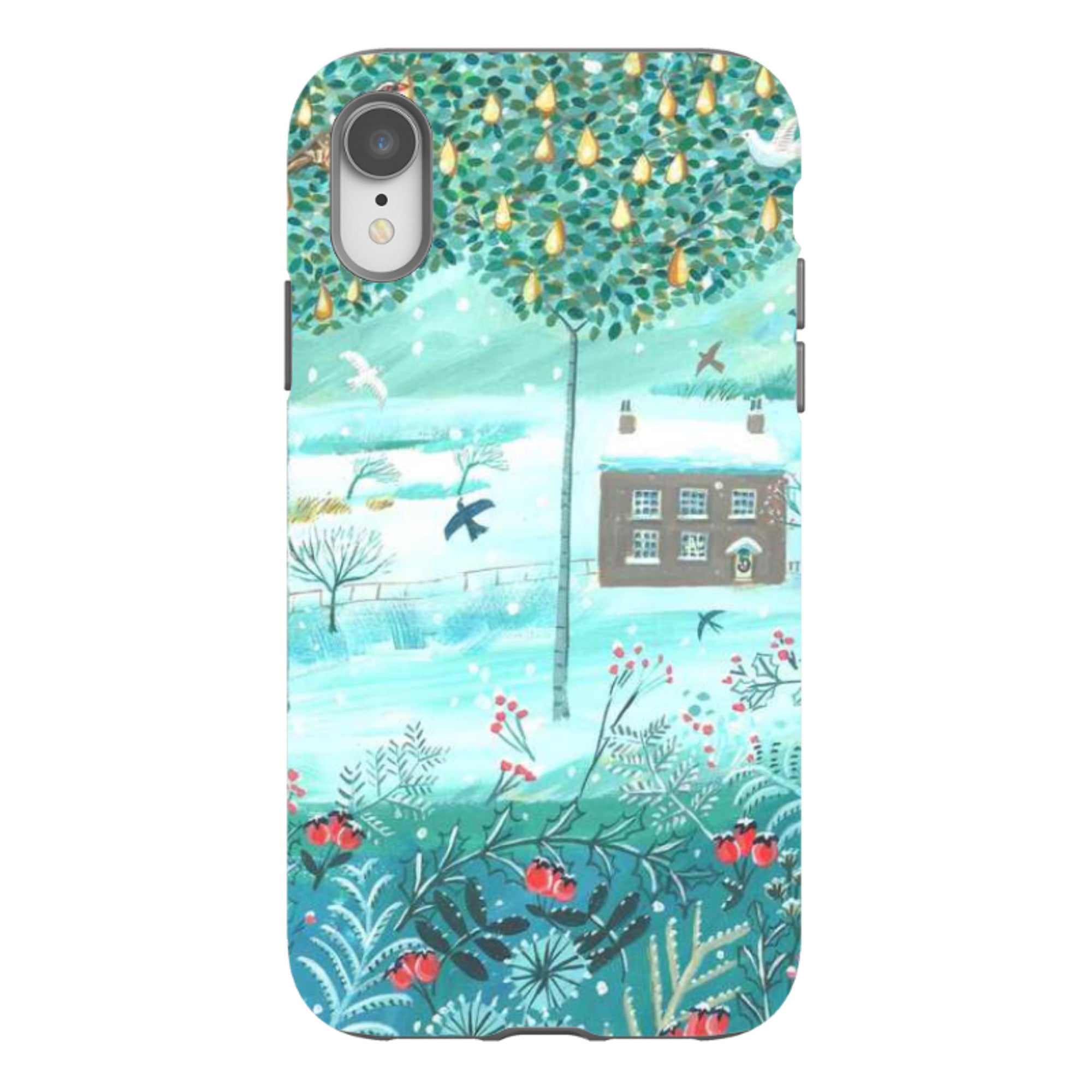 iPhone Tough Case - Pear Trees By Mary Stubberfield