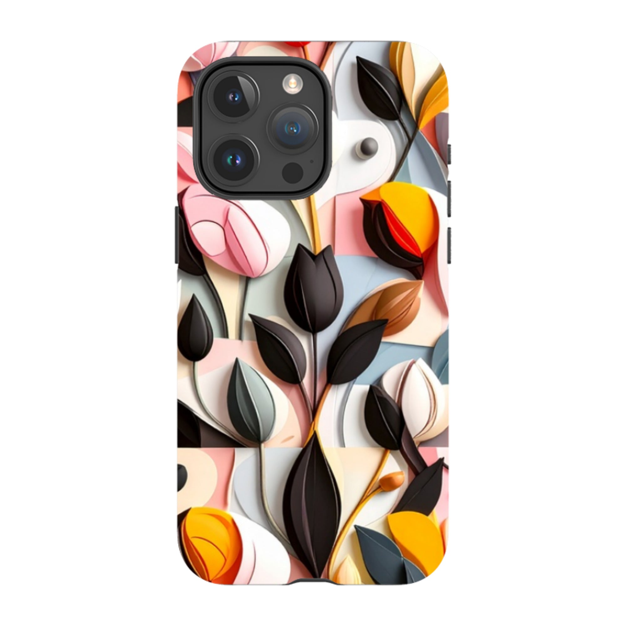 iPhone MagSafe Tough Case - Summer Tulips
