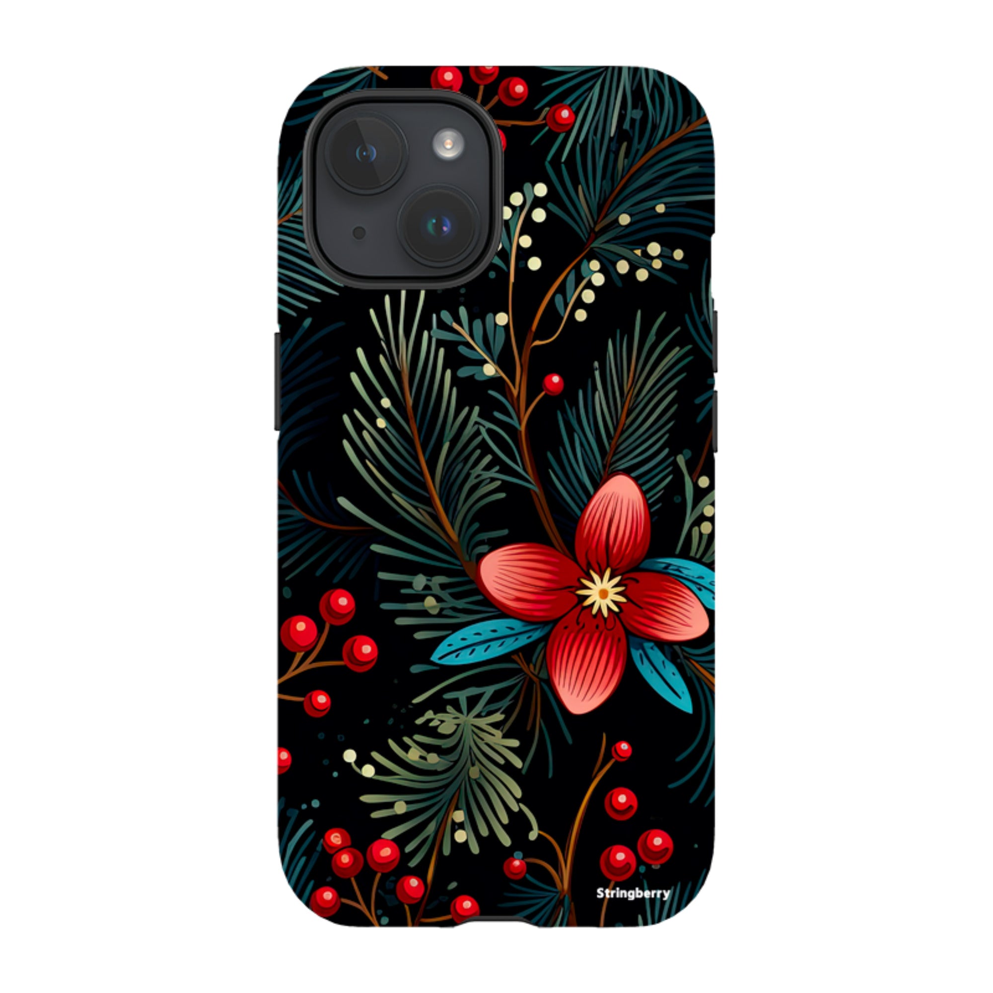 iPhone Tough Case - Red Berries