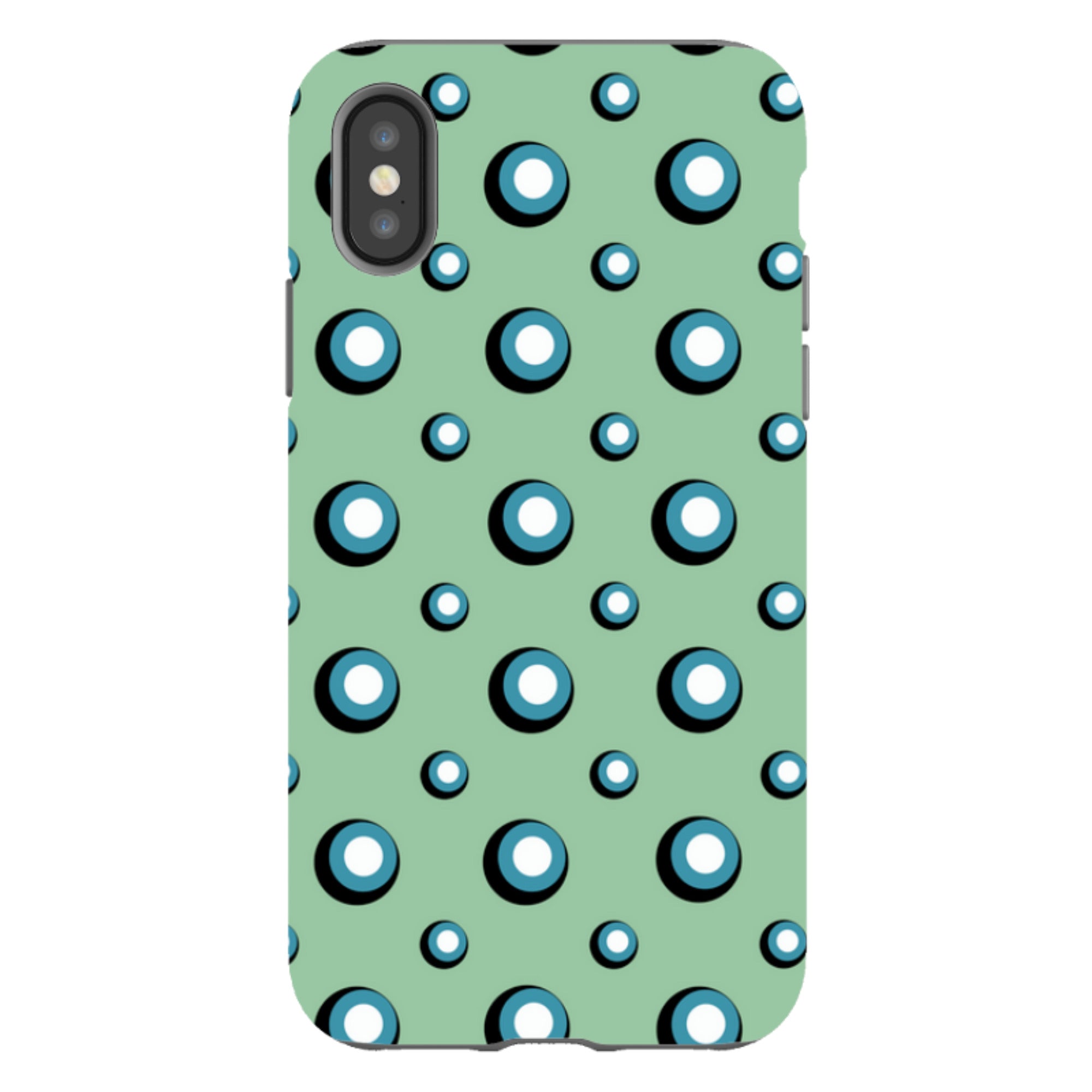 iPhone Tough Case - Bubbles By Cressida Bell
