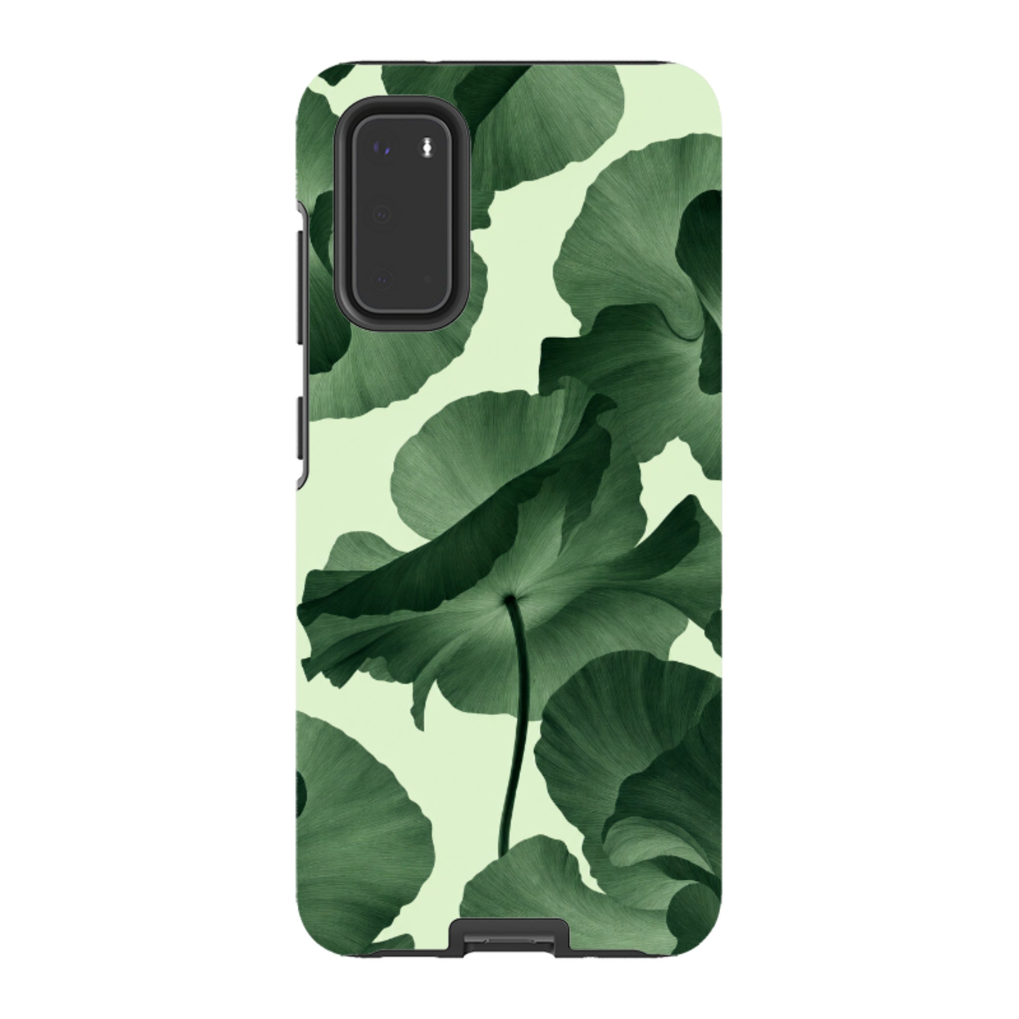 Samsung Tough Case - Sage Green Poppy