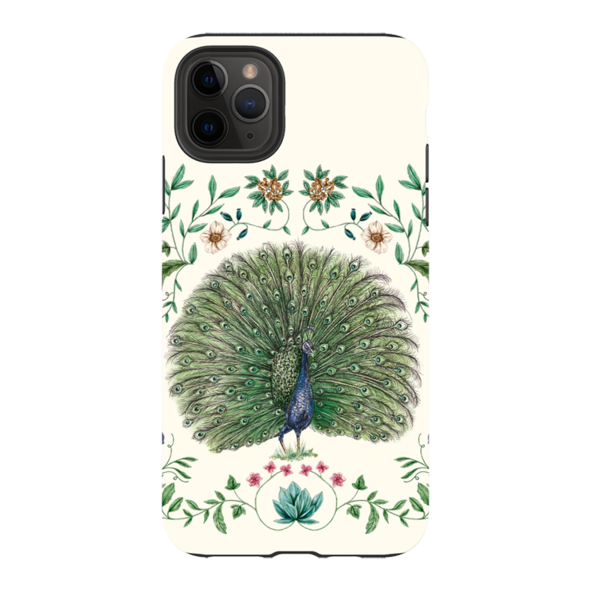 iPhone Tough Case - Peacock By Jade Mosinski