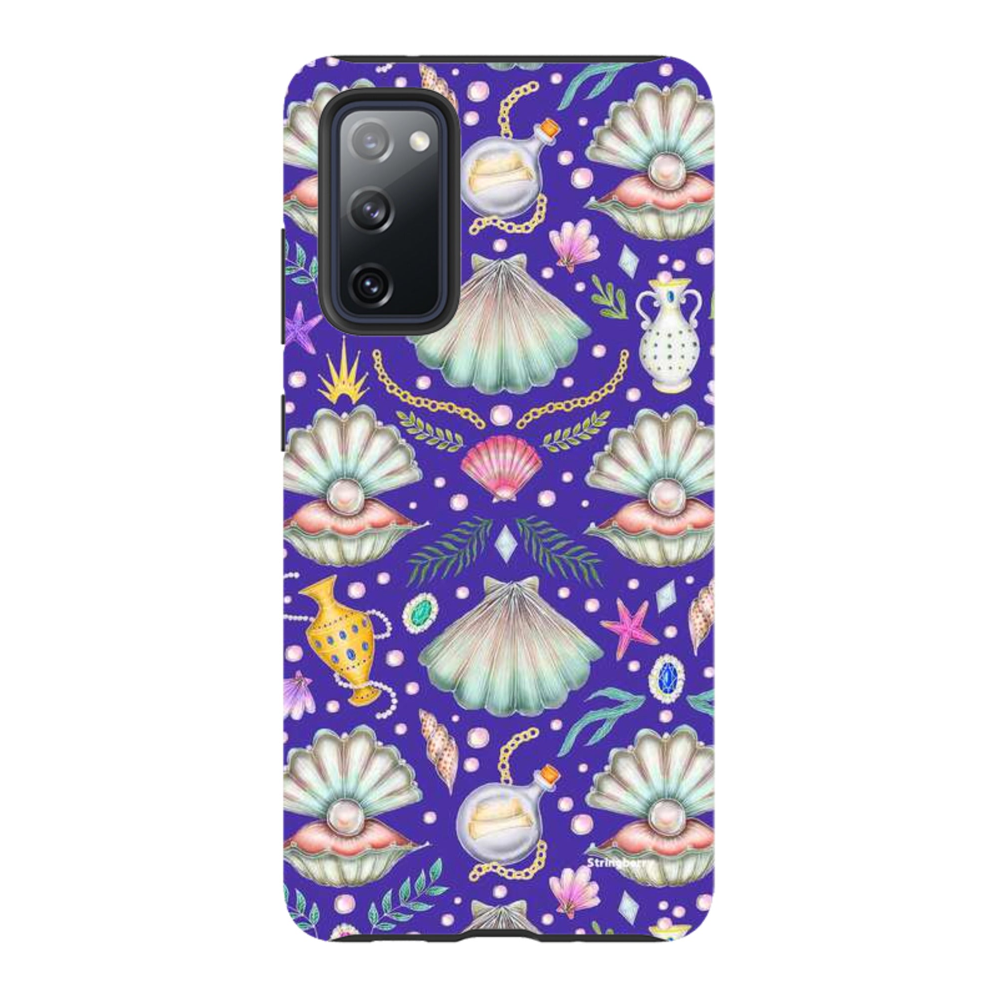 Samsung Tough Case - Pearl's Fantasy Indigo By Catherine Rowe