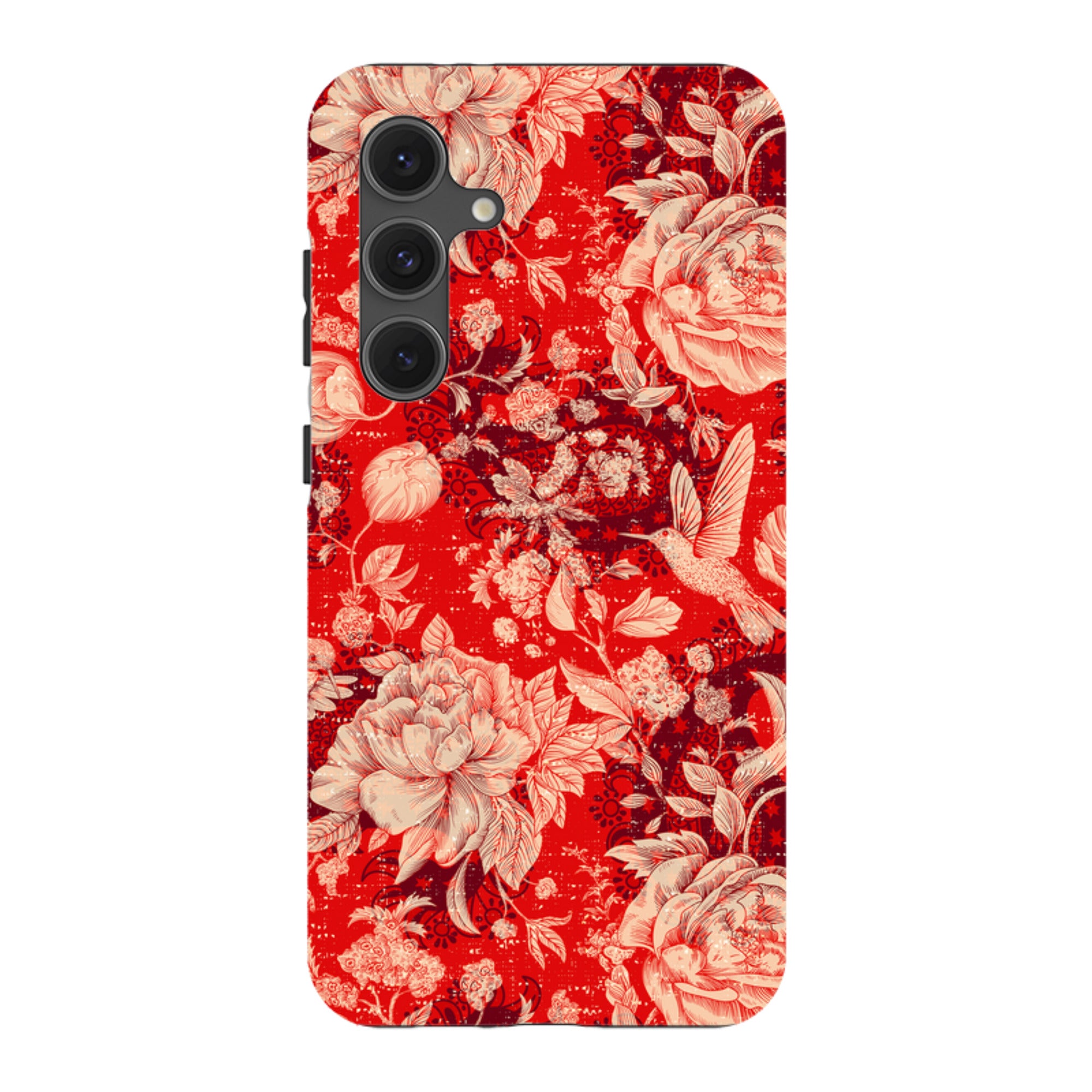 Samsung Tough Case - Red Peonies