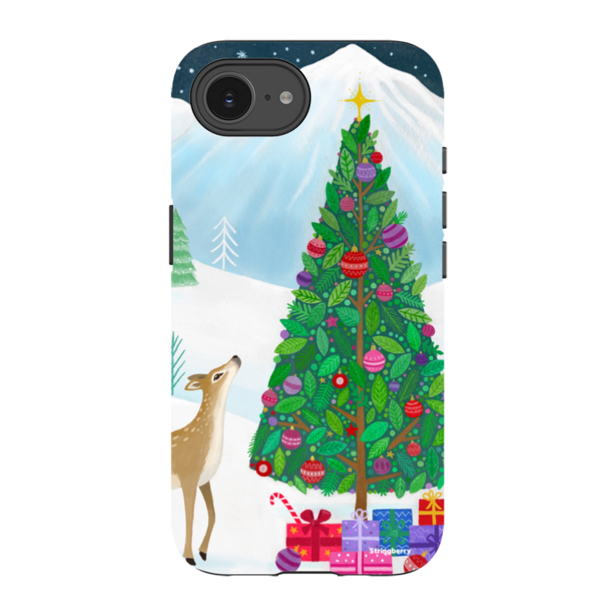 iPhone Tough Case - Jolly Season By Bex Parkin