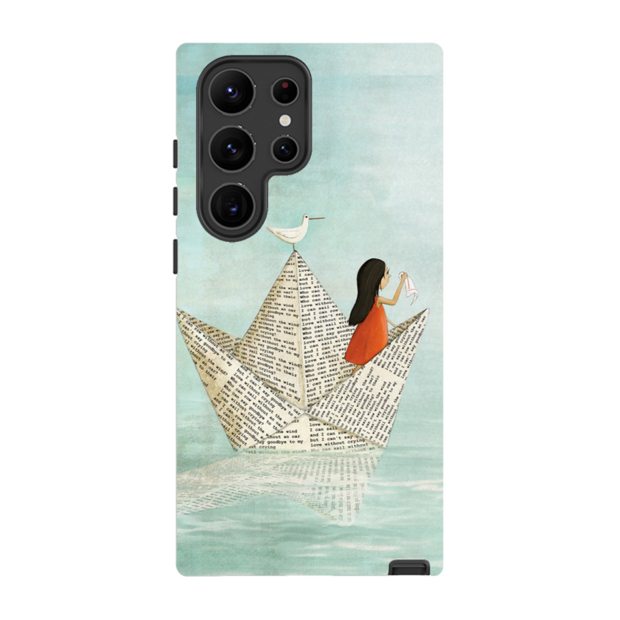 Samsung Tough Case - Sail Without A Wind By Maja Lindberg