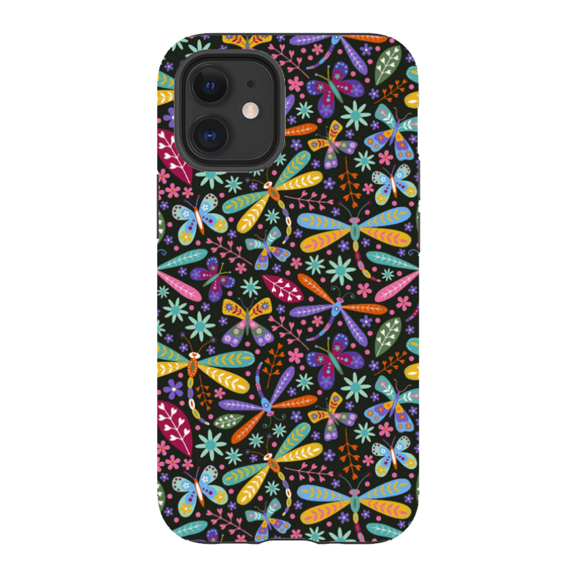 iPhone Tough Case - Dragonflies Multi By Suzy Taylor