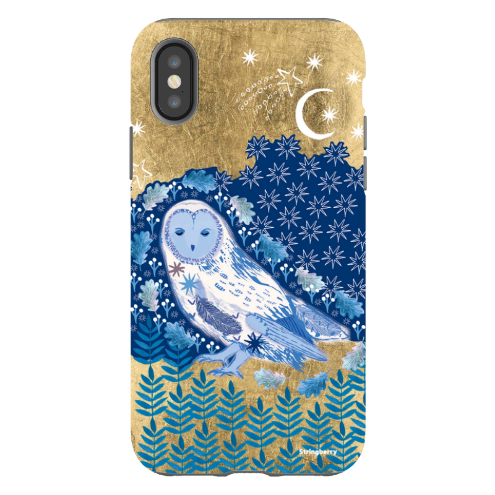 iPhone Tough Case - Owl By Emma Frances Grant