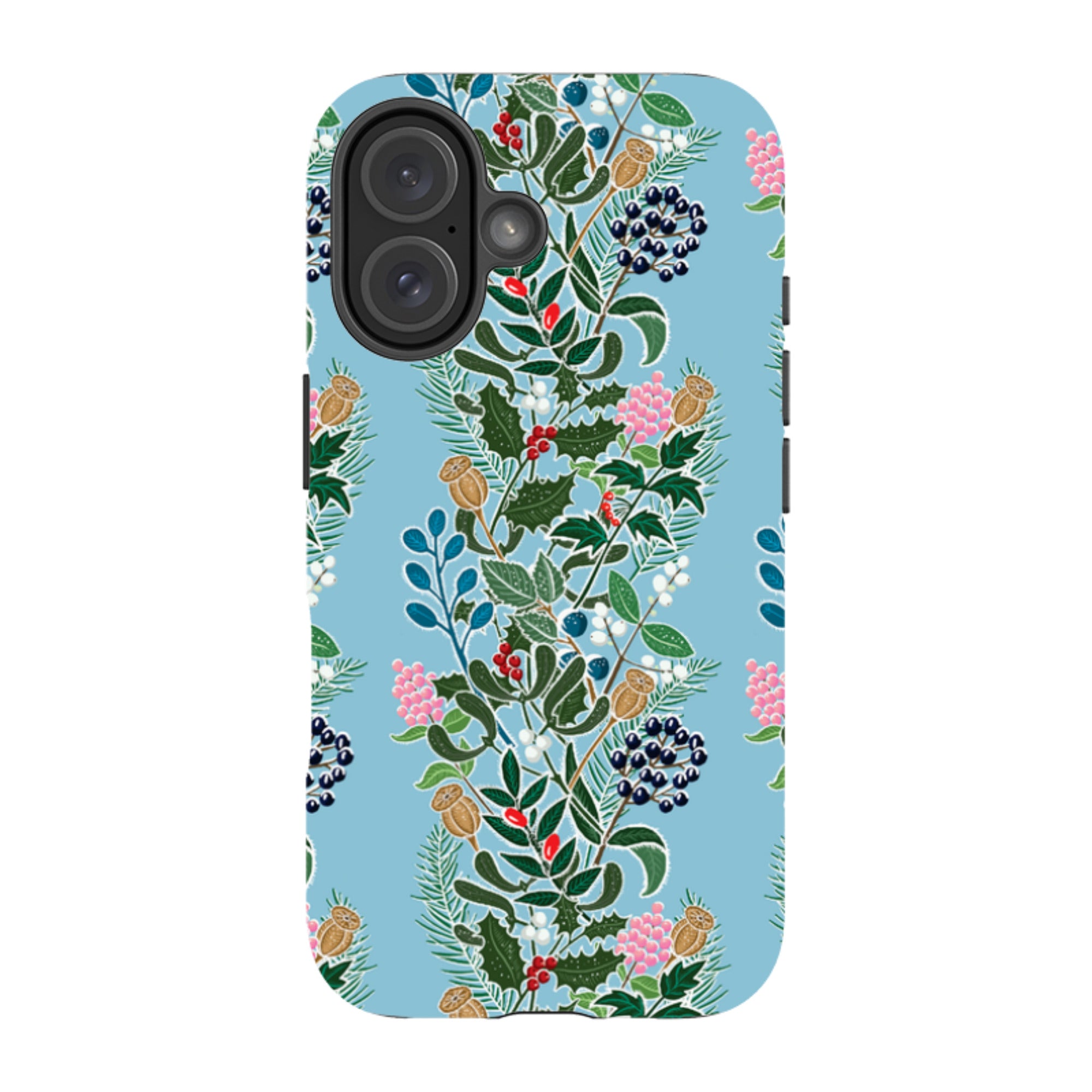 iPhone Tough Case - Winter Hedge-2 By kate Heiss