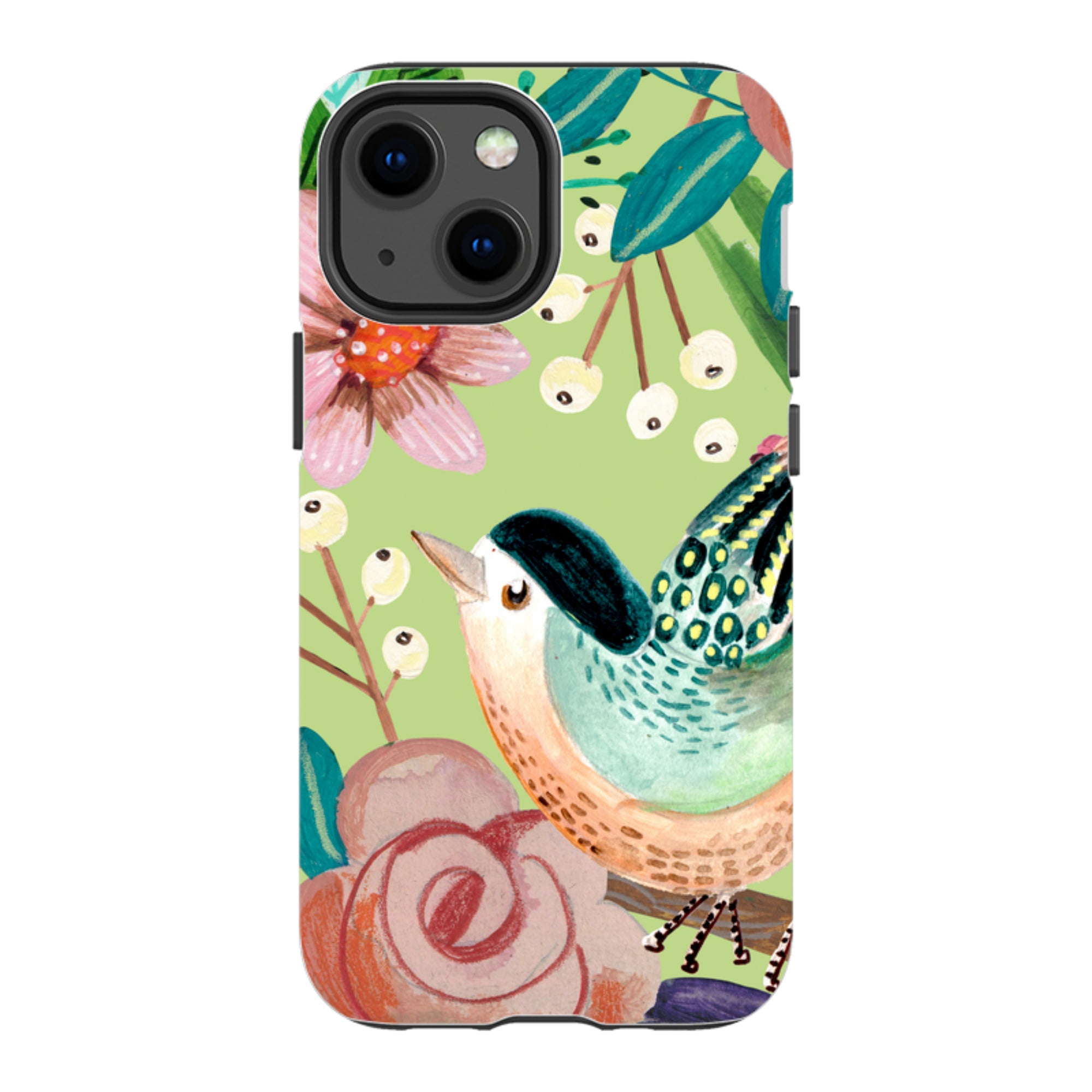 iPhone Tough Case - Bird By Caroline Bonne Muller