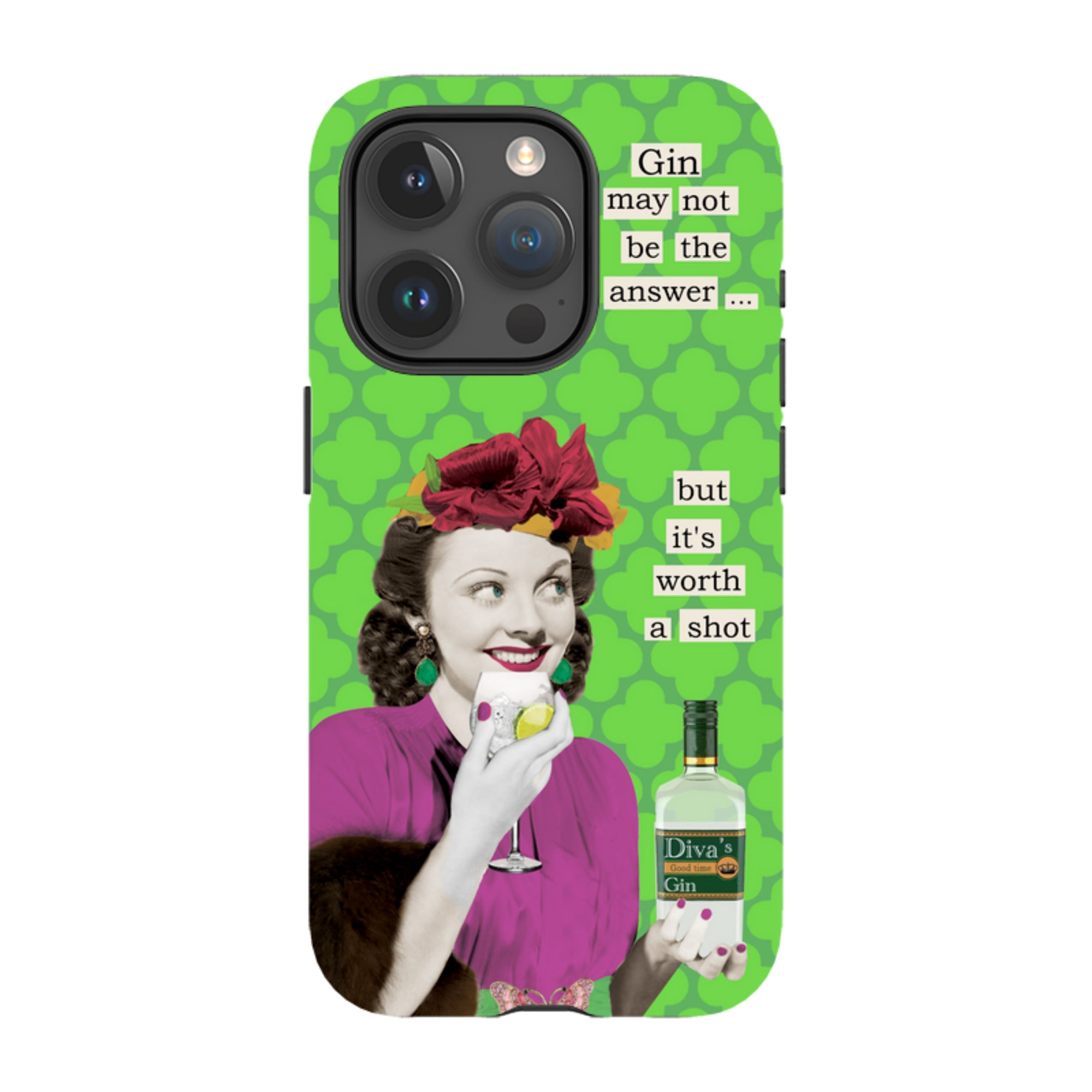 iPhone MagSafe Tough Case - Gin By Clare Jordan