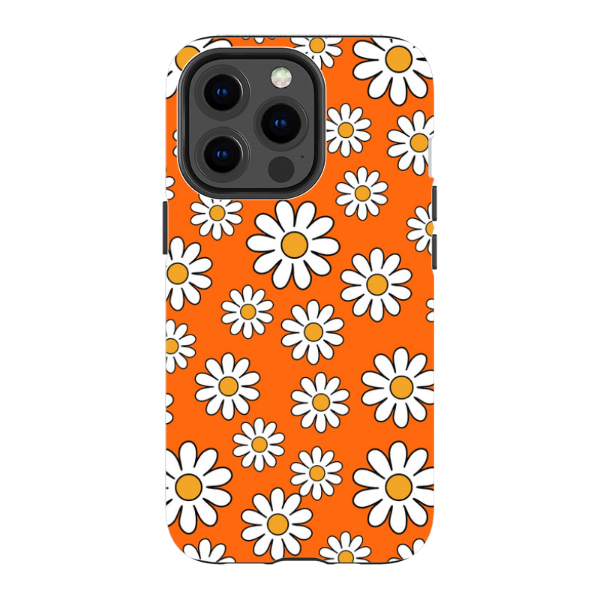 iPhone Tough Case - Orange Daisies