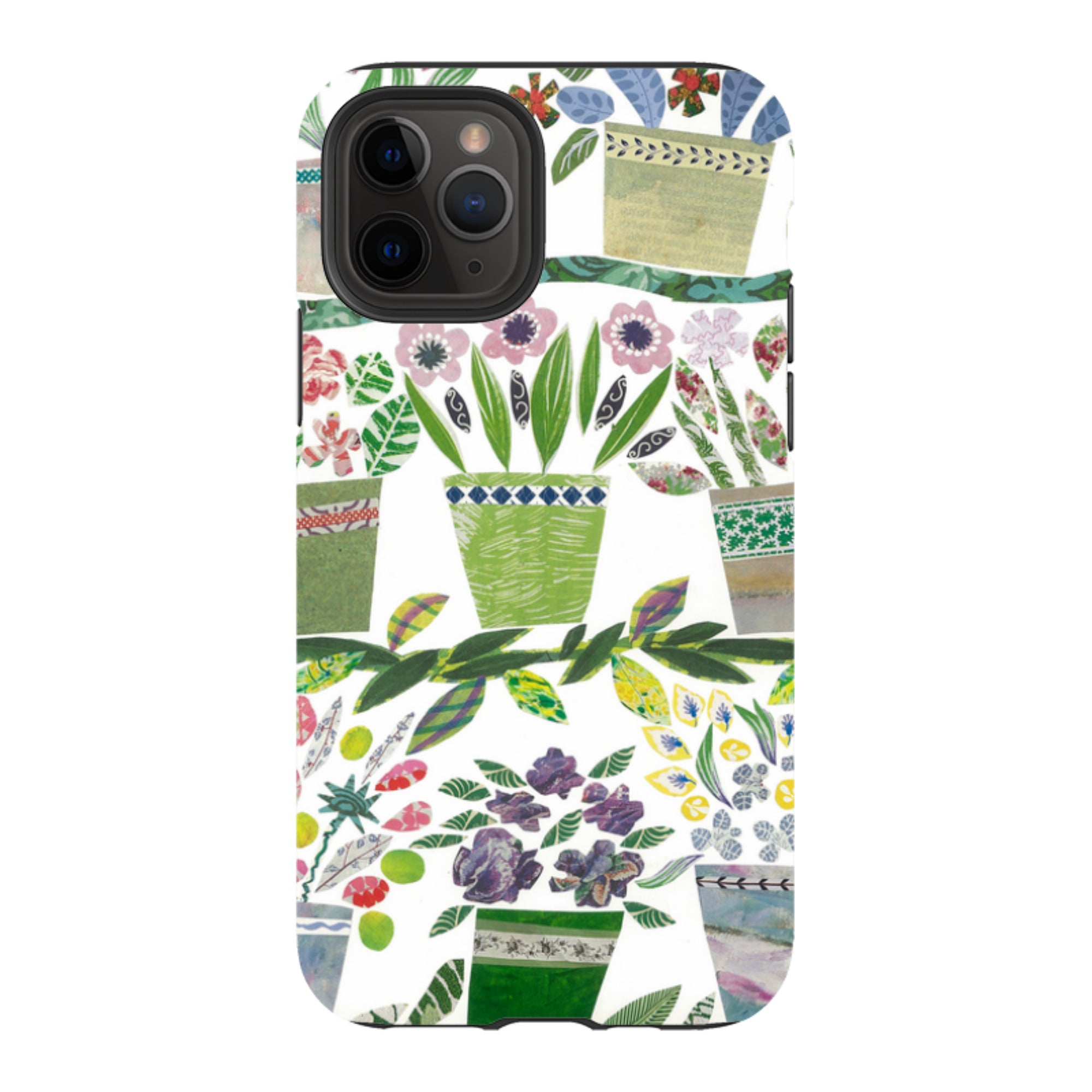 iPhone Tough Case - Flowerpots By Jane Robbins